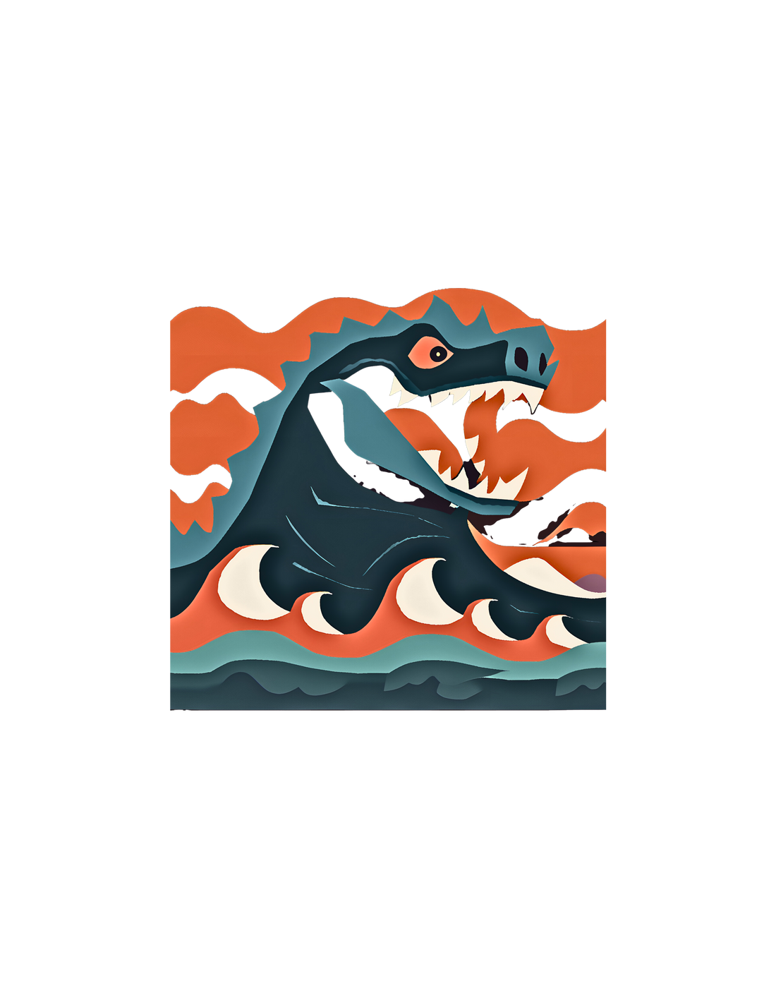 Underwater clothing monster set on destroying newly built societies.