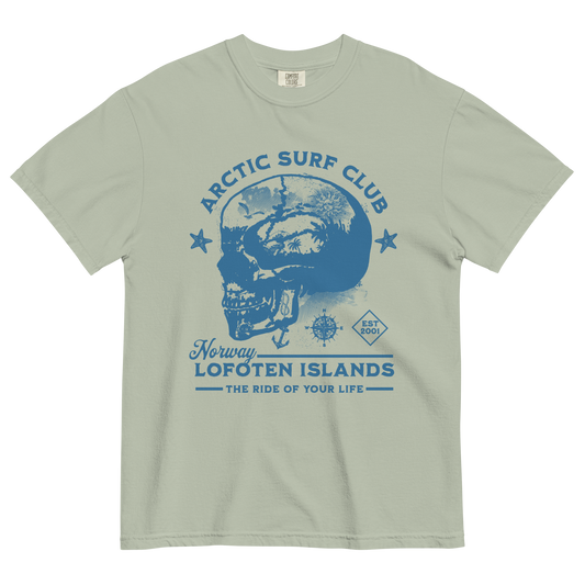Lofton Islands graphic green t-shirt