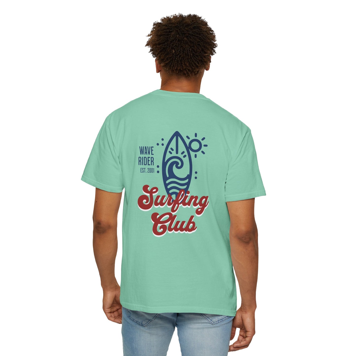 Wave Rider Surfing Club T-Shirt, Casual Unisex Tee, Beachwear, Surfing Gift, Summer Style, Outdoor Fun - Ocean Lover Apparel, Beach Life