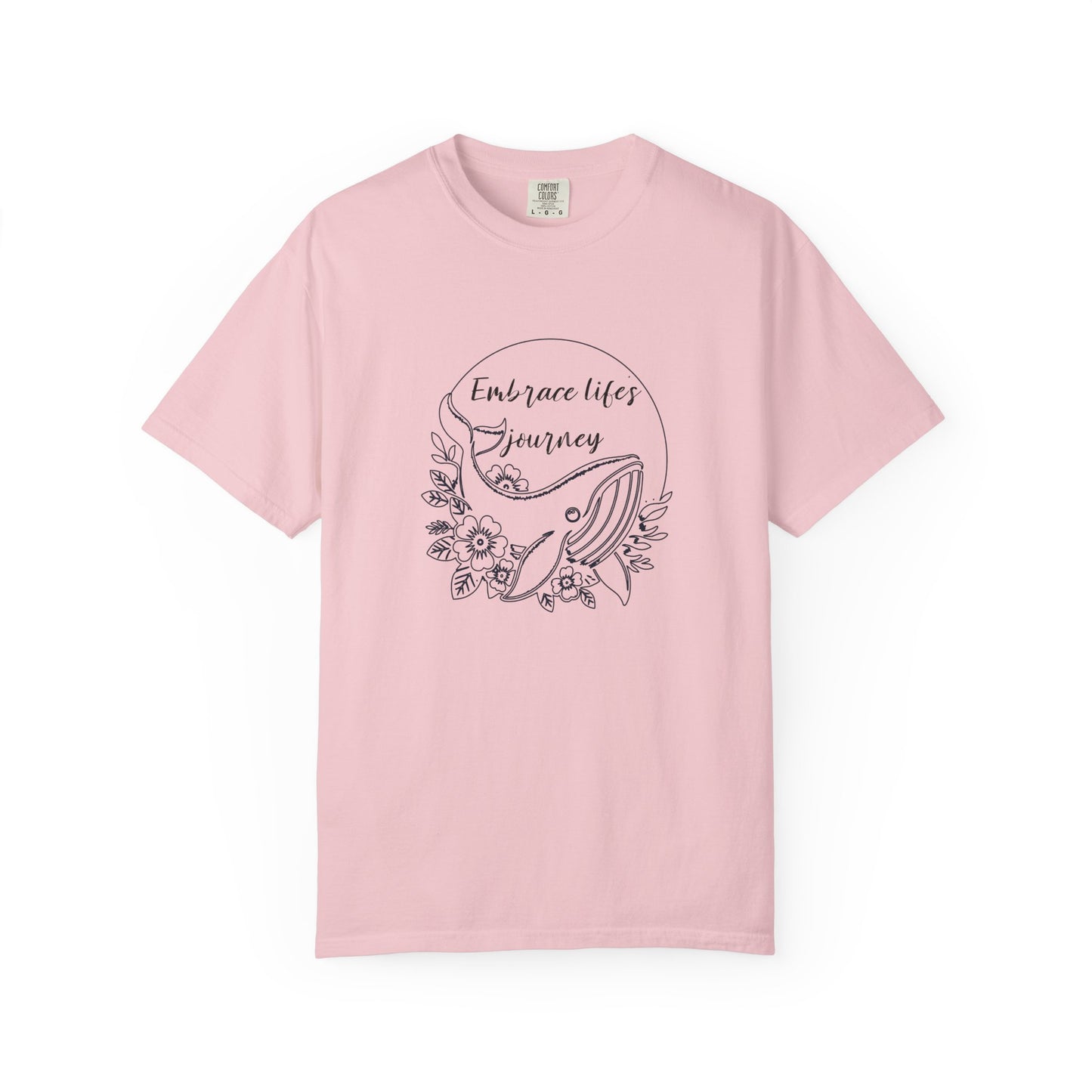 Embrace Life's Journey Garment-Dyed T-Shirt, 100% Ring-Spun Cotton