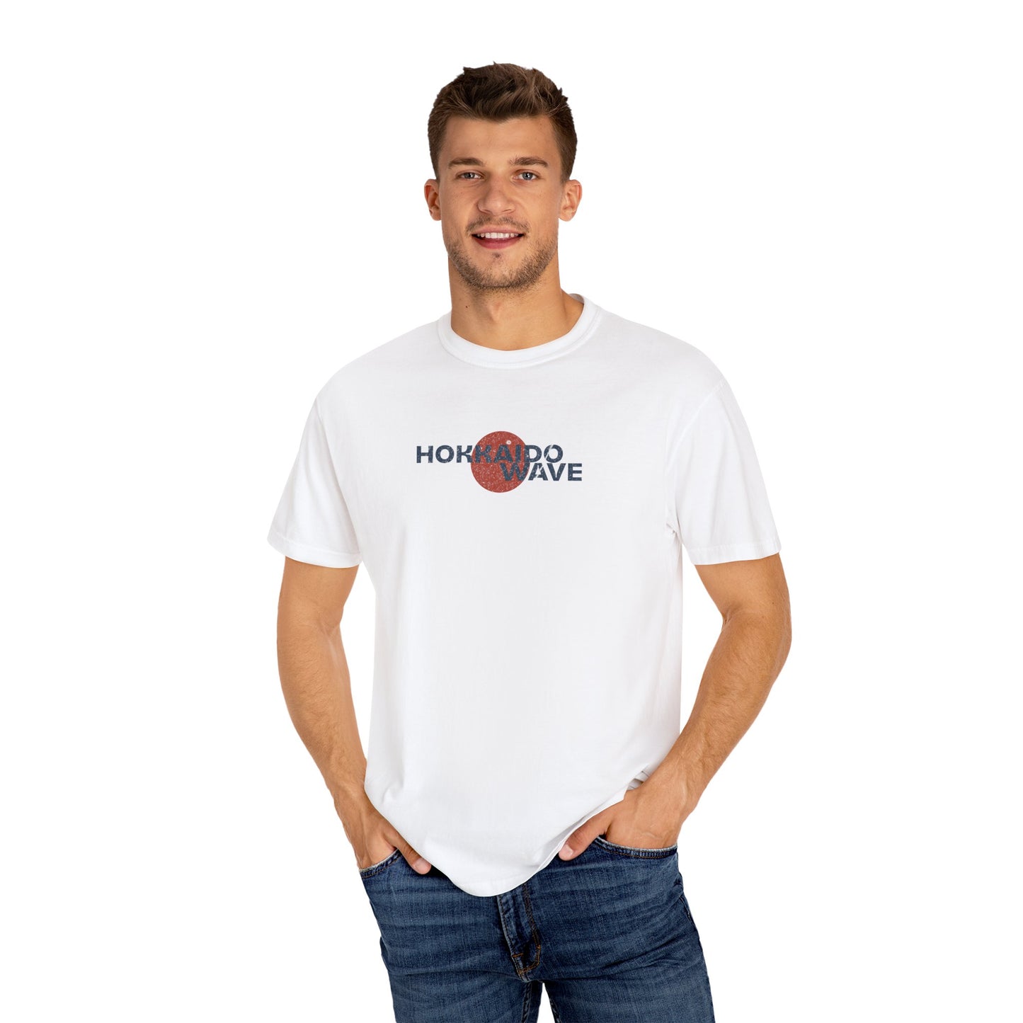 Hokkaido Wave Graphic Tee - Casual Unisex Shirt, Eco-Friendly Apparel, Summer Outfit, Beach Wear, Gift for Ocean Lovers