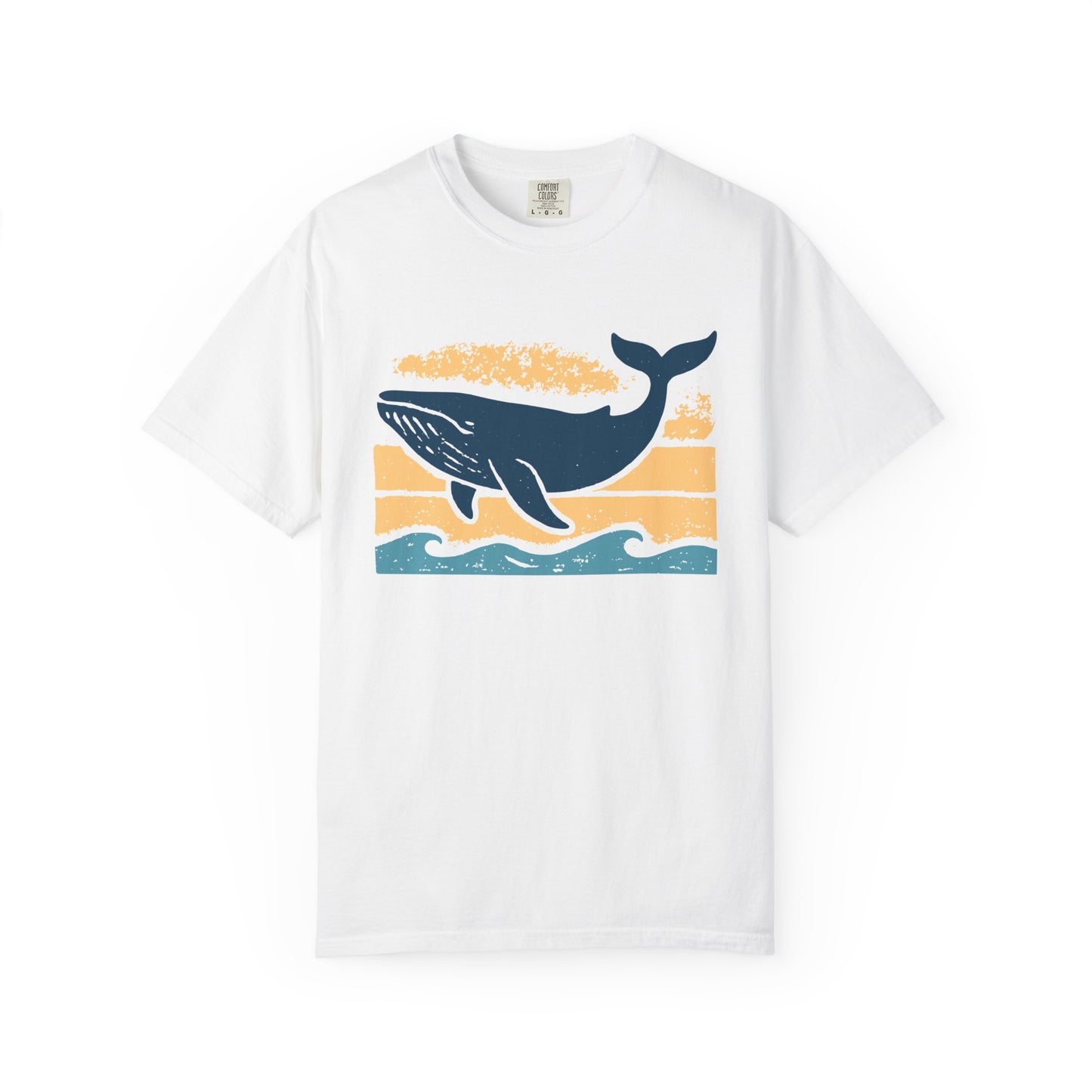 Whale Graphic Unisex T-Shirt, Eco-Friendly Beach Wear, Casual Summer Outfit, Gift for Ocean Lovers, Marine Life Apparel
