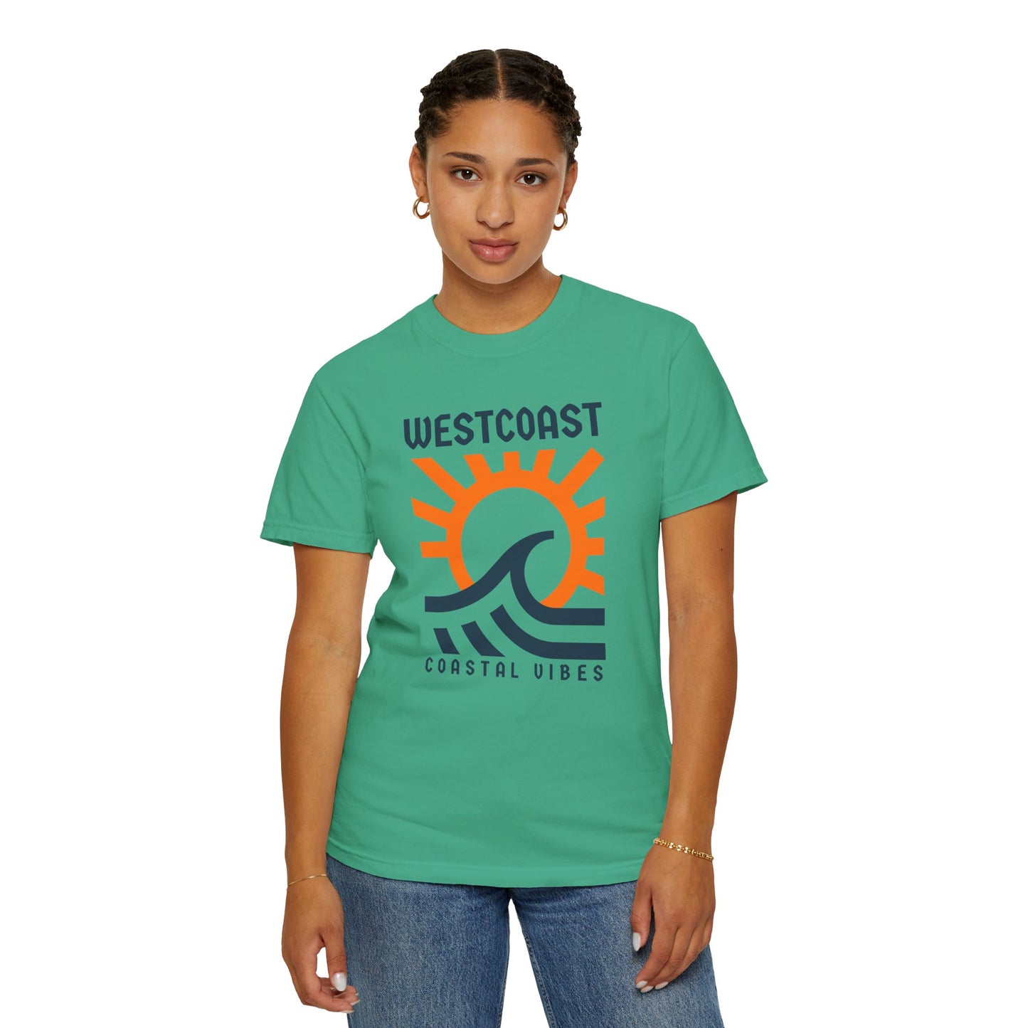 Westcoast Vibes T-Shirt, Summer Essentials, Gift for Beach Lovers, Casual Wear, Trendy Tee, Vacation Outfit