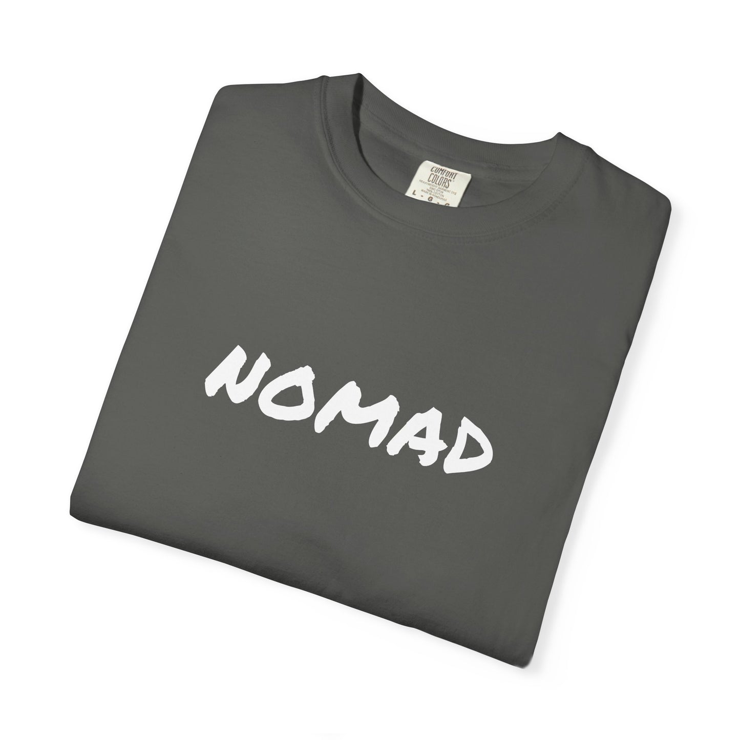 Nomad Unisex Garment-Dyed T-Shirt | Travel Lovers Tee, Adventure Apparel, Gift for Nomads, Casual Everyday Wear, Summer Style