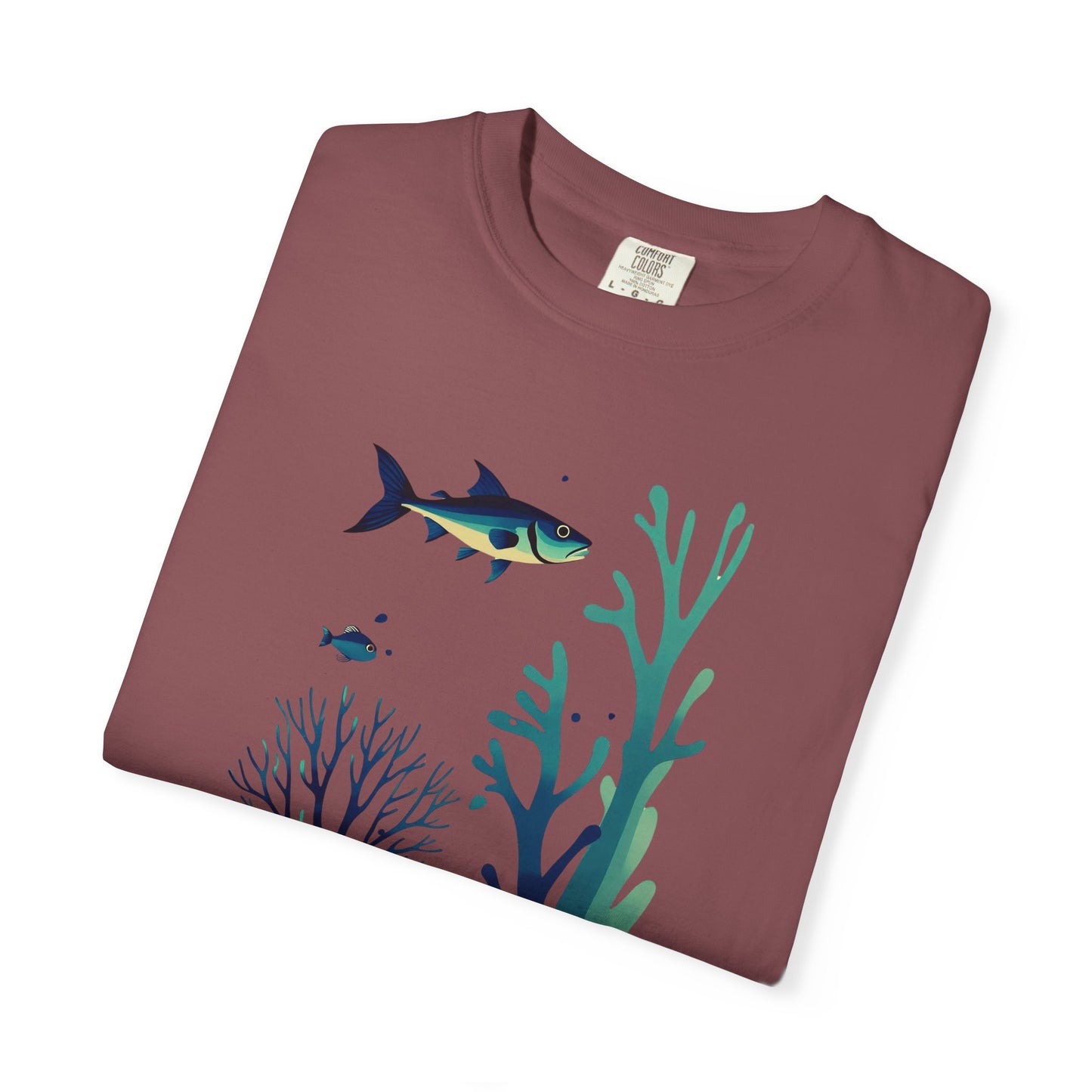 Underwater Adventure T-Shirt, 100% Ring-Spun Garment-Dyed Cotton