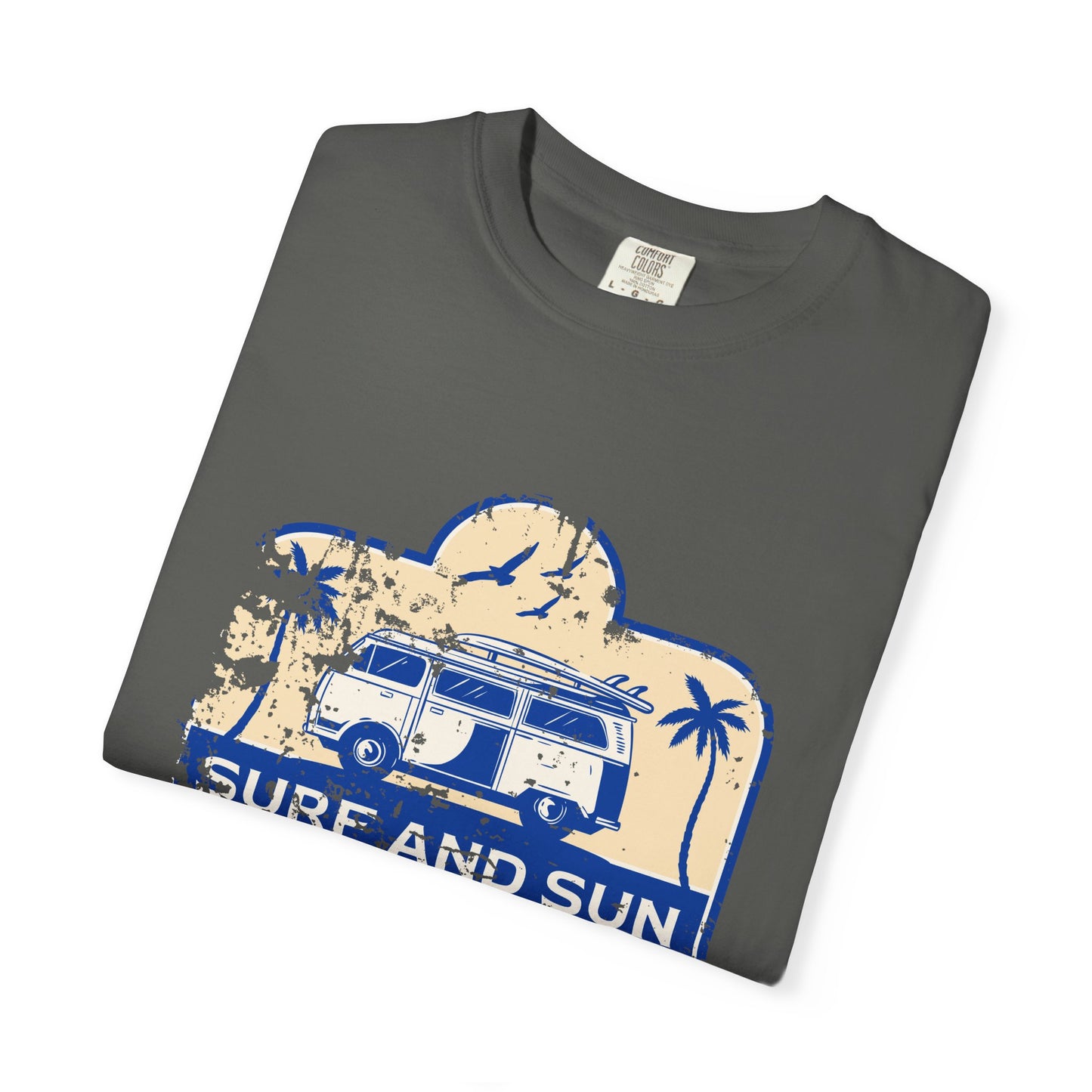 Chill Vibes Surf T-Shirt, Unisex Beach Tee, Casual Summer Shirt, Surf and Sun Apparel, Vacation Clothing, Gift for Surf Lovers