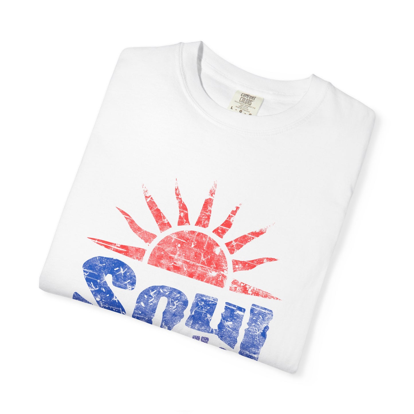Soul of Sunshine Unisex Garment-Dyed T-shirt | Inspirational Tee, Summer Vibes, Casual Wear, Gift for Her/Him