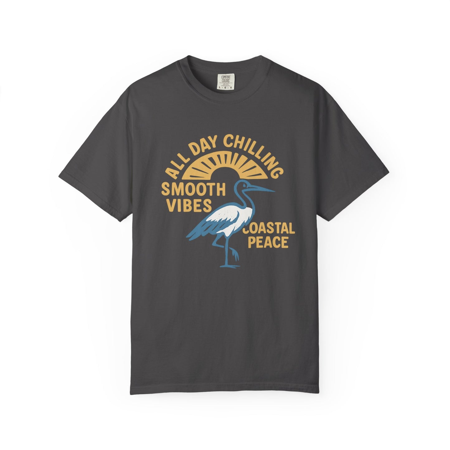 Coastal Vibes T-Shirt, Unisex Relaxed Tee, Perfect for Beach Days, Chill Outfits, Summer Celebrations, Gift for Ocean Lovers