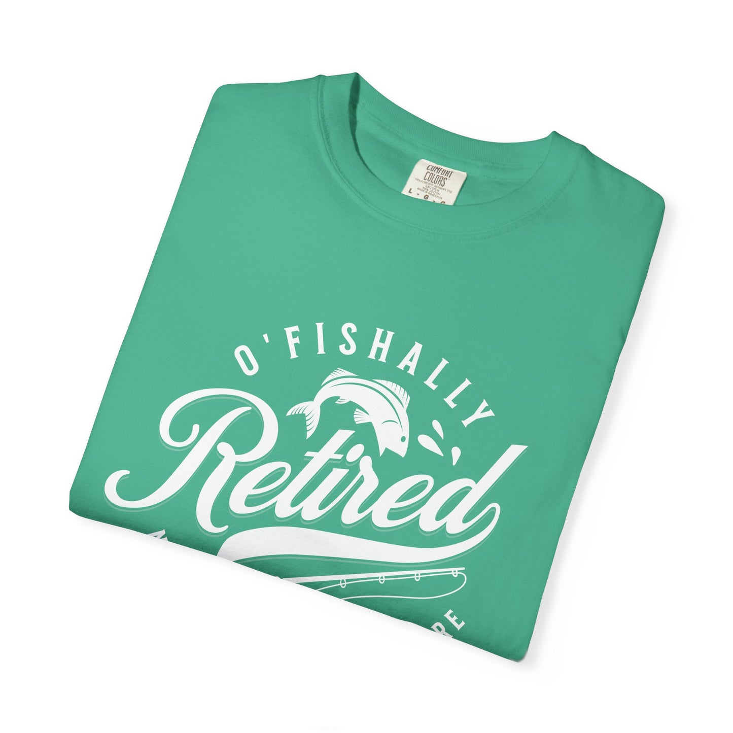 Retro Fishally Retired T-Shirt, Funny Retirement Gift, Unisex Tee for Fishermen, Ocean Lovers, Casual Wear, Birthday Gift