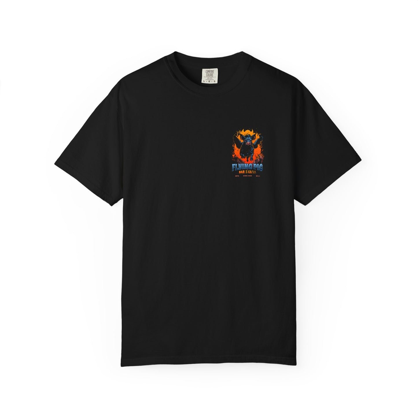 Flying Pig Graphic Tee - Unisex Garment-Dyed T-shirt, Fun Apparel, Casual Wear, Unique Gift, Summer Fashion, Festival Shirt