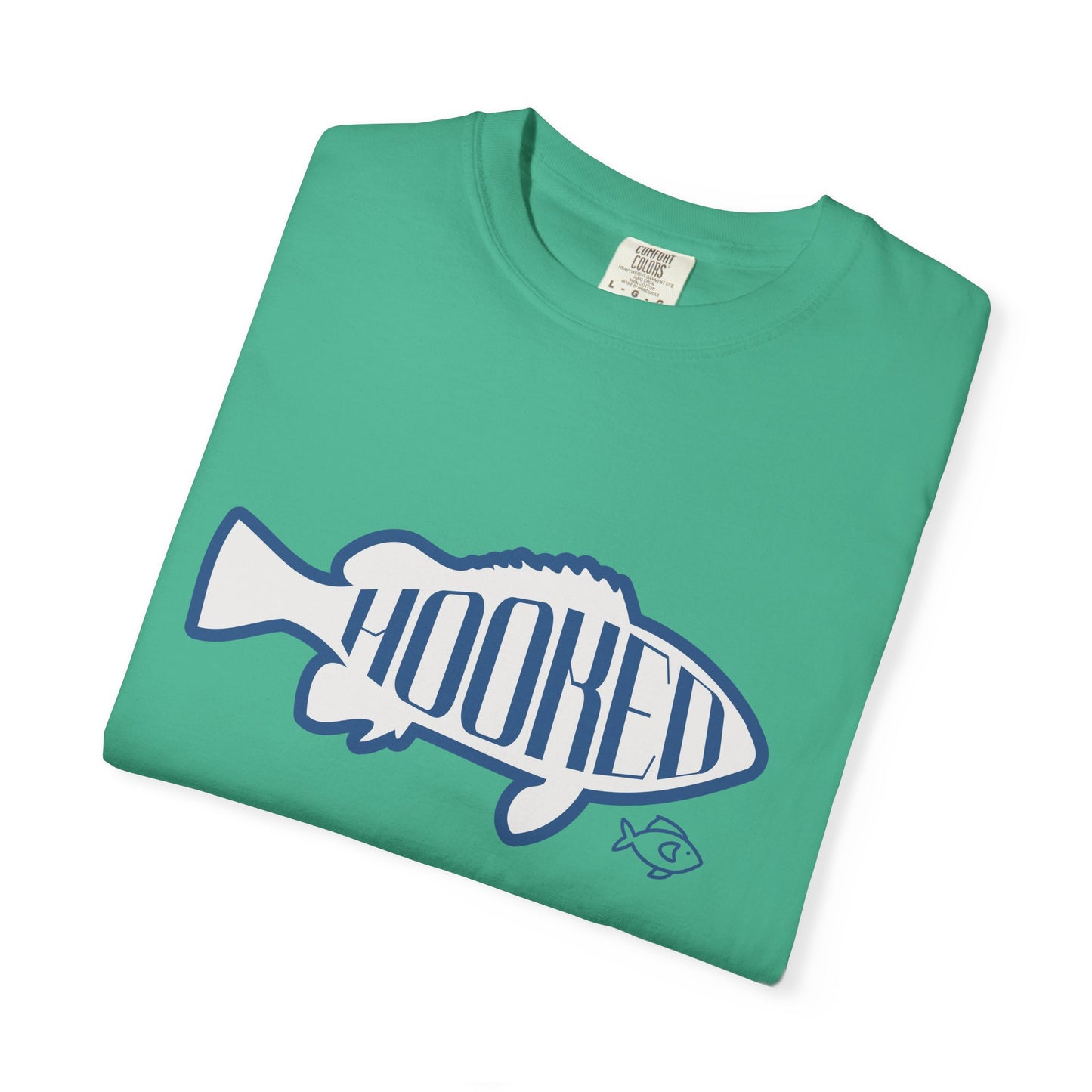 Hooked Fishing T-Shirt, Unisex Apparel, Summer Outdoor Wear, Gift for Fishermen, Casual Everyday Tee, Cool Graphic Shirt