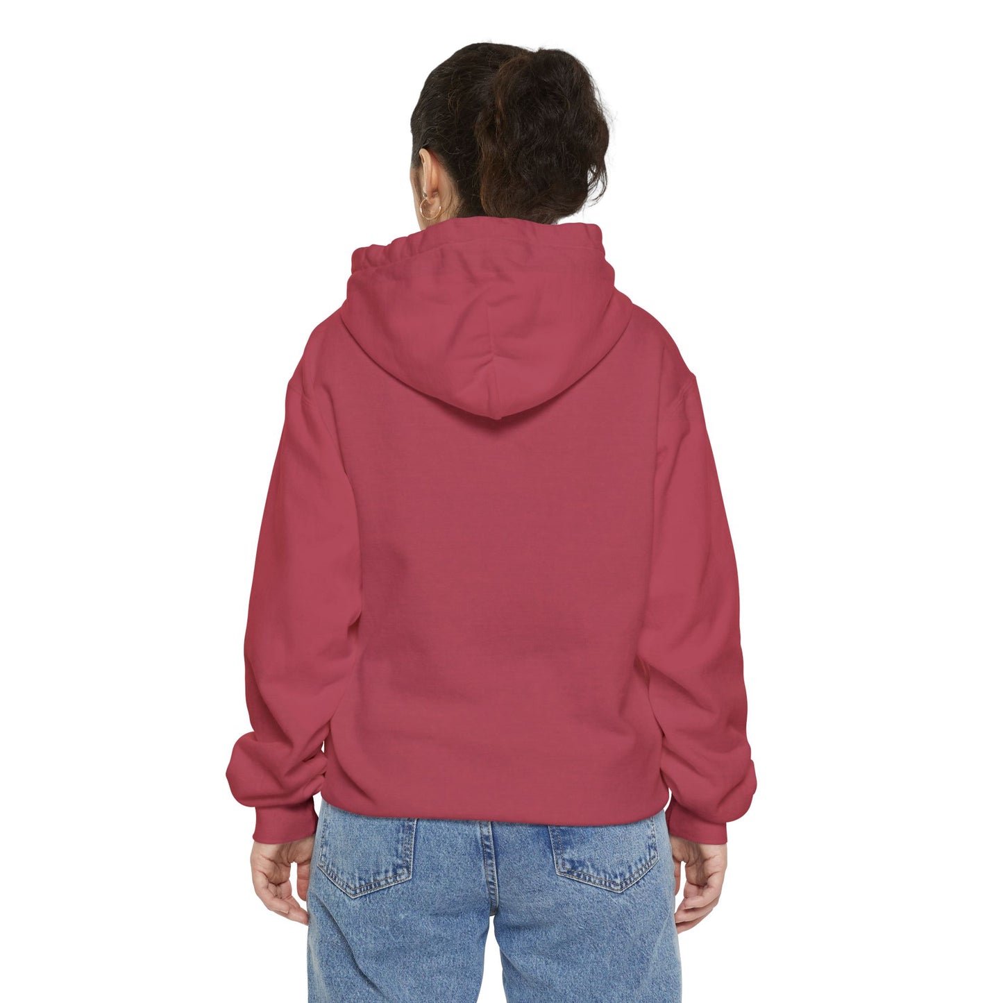 Bee-Inspired Unisex Garment-Dyed Hoodie, Nature Lover Sweater, Eco-Friendly Gift, Cozy Casual Wear, Perfect for Spring