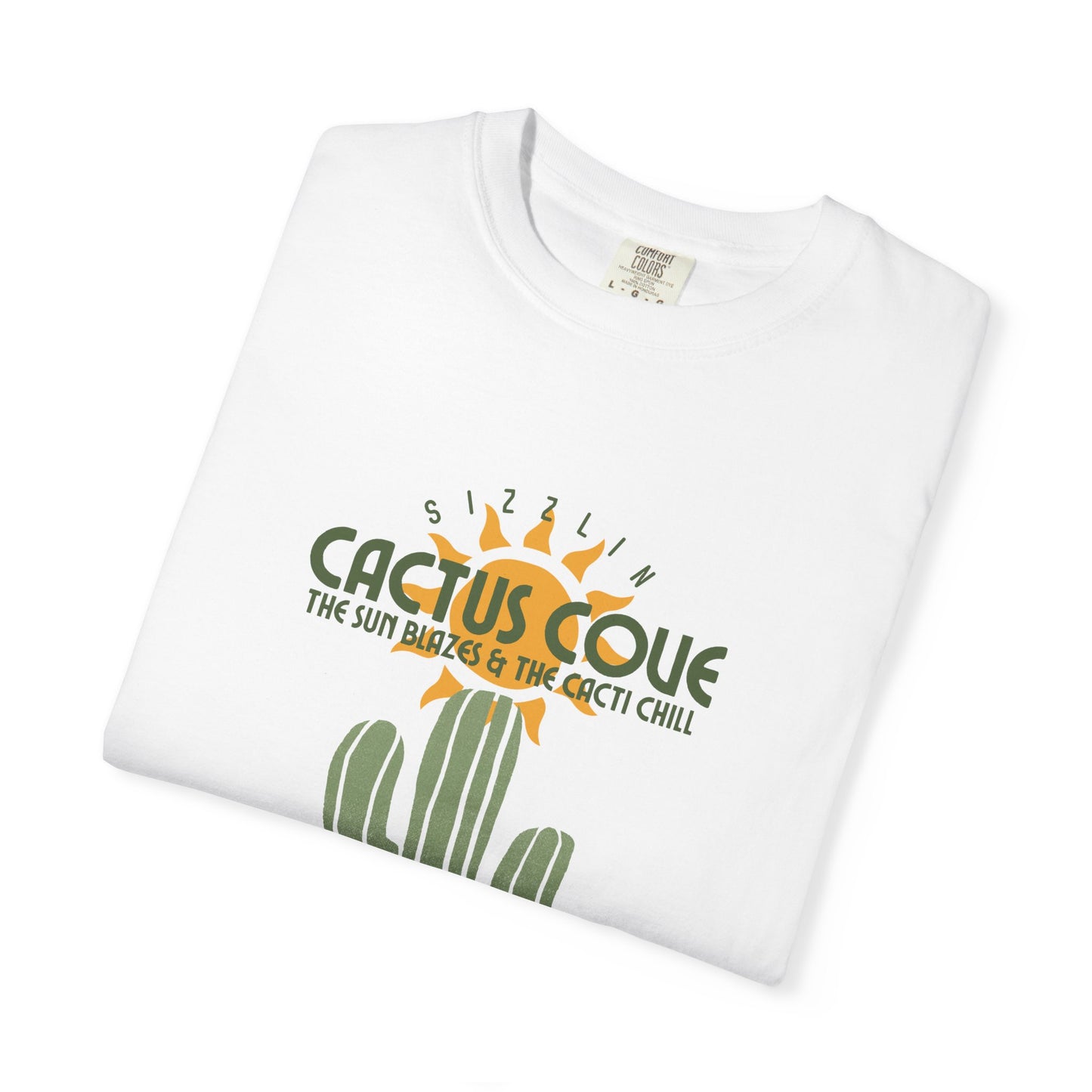 Cactus Cove T-Shirt, Fun Summer Tee, Unisex Casual Wear, Desert Vibe Shirt, Perfect Gift for Nature Lovers