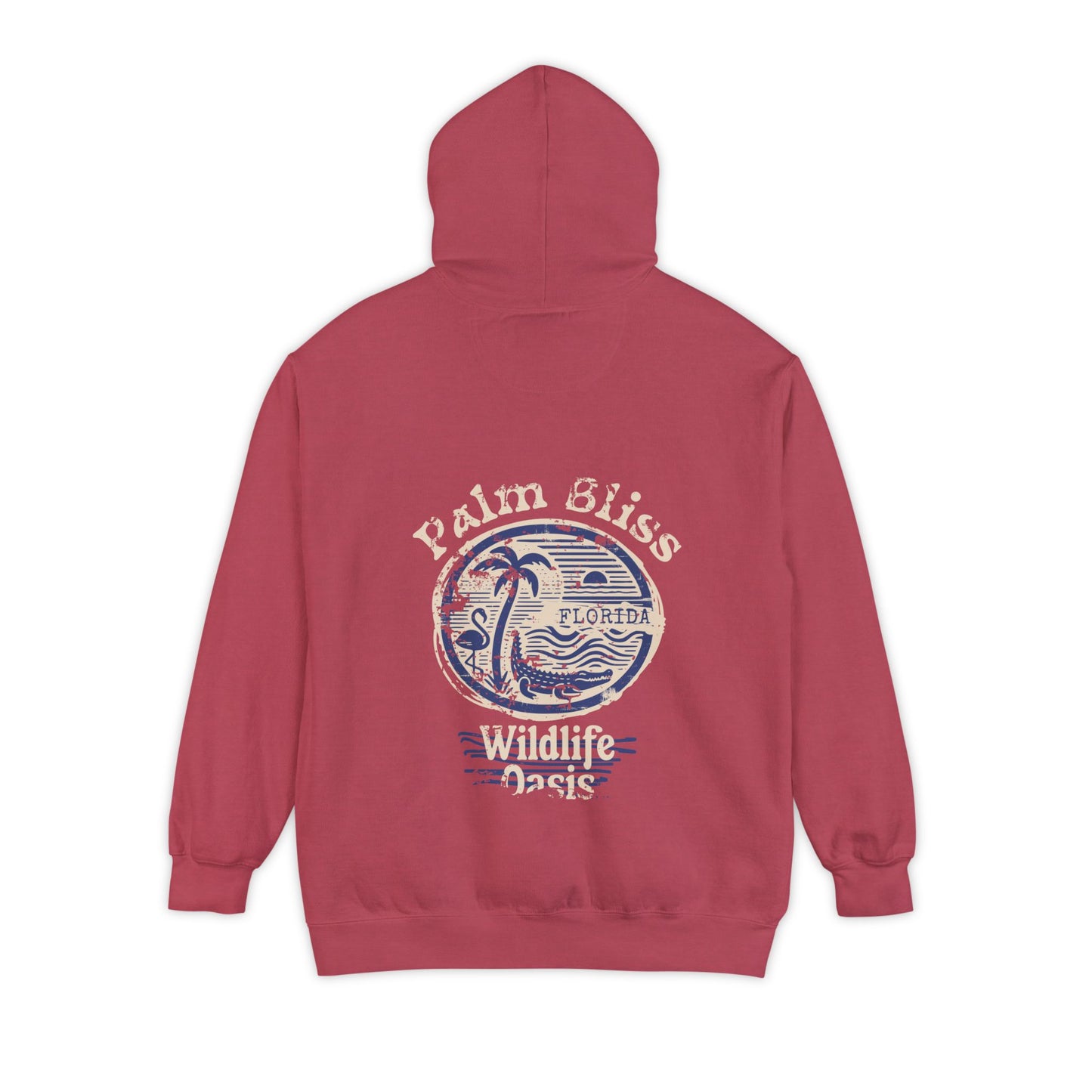 Palm Bliss Cozy Hoodie - Palm Bliss Design, Unisex Casual Pullover, Perfect for Nature Lovers, Gift for Outdoor Enthusiasts, Travel