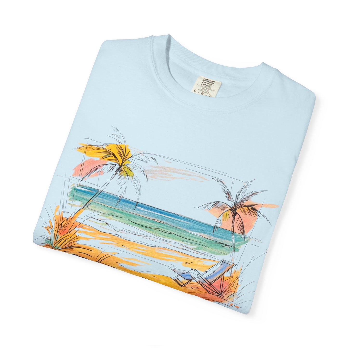 Summer Vacancy On The Cape, 100% Ring-Spun Garment-Dyed Cotton