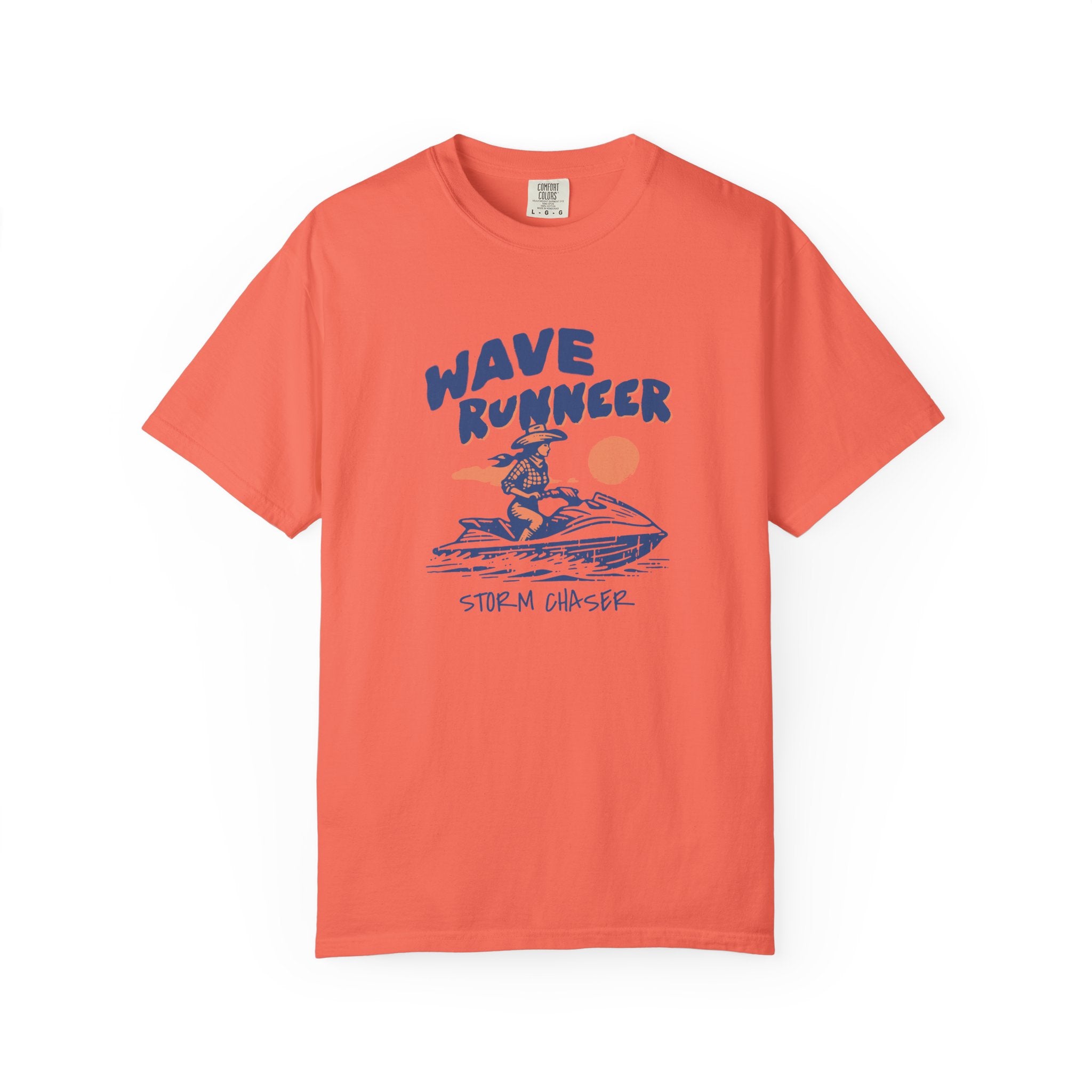 Wave Runner Unisex Garment-Dyed T-Shirt | Beach Vibes