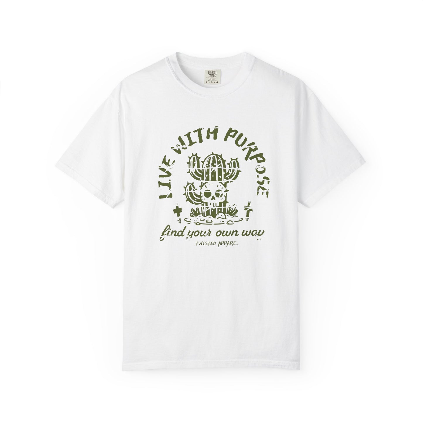 Live With Purpose FTA T-Shirt, Motivational Tee for Everyday Wear, Unisex Style, Gift for Friends, Inspiring Quote Shirt