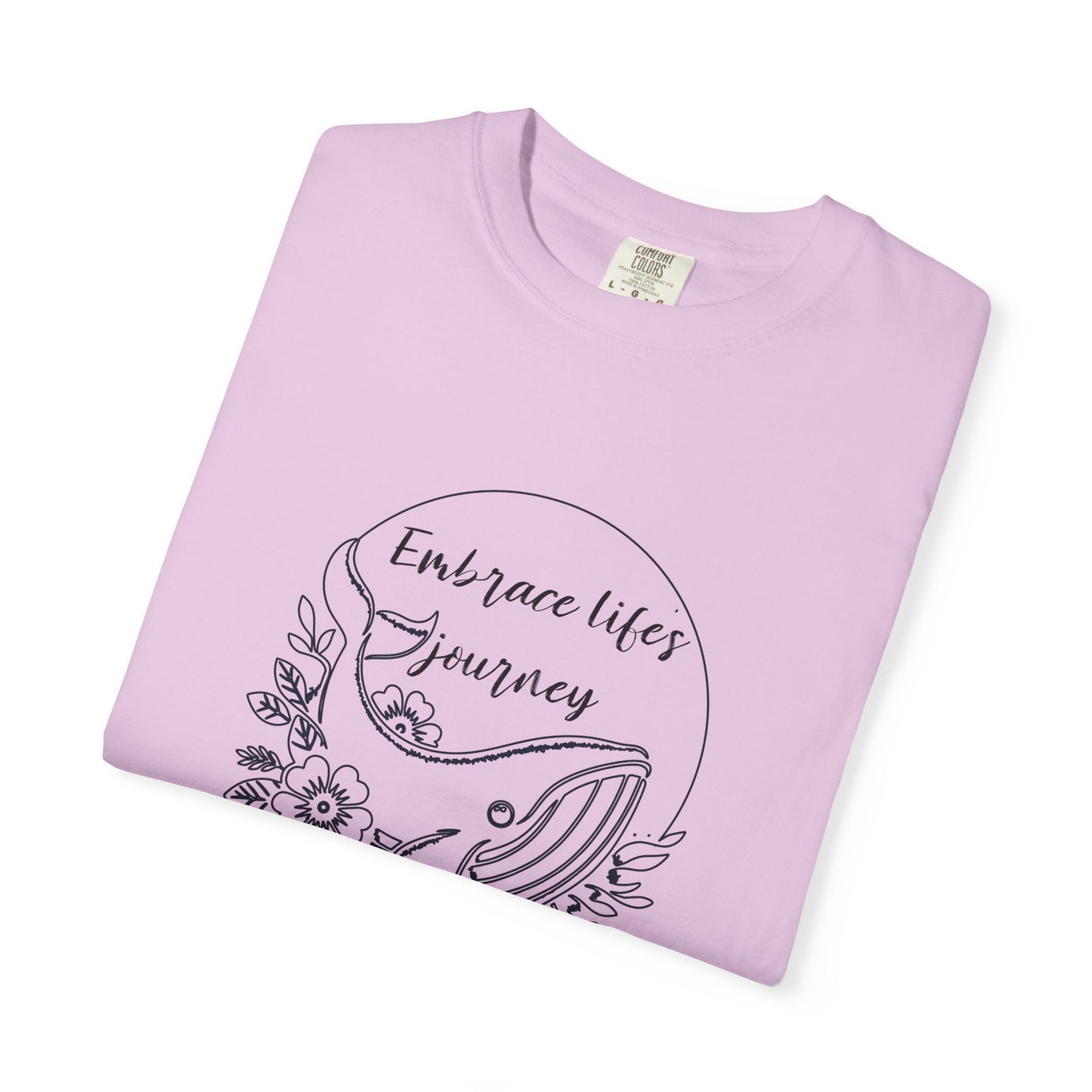 Embrace Life's Journey Garment-Dyed T-Shirt, 100% Ring-Spun Cotton