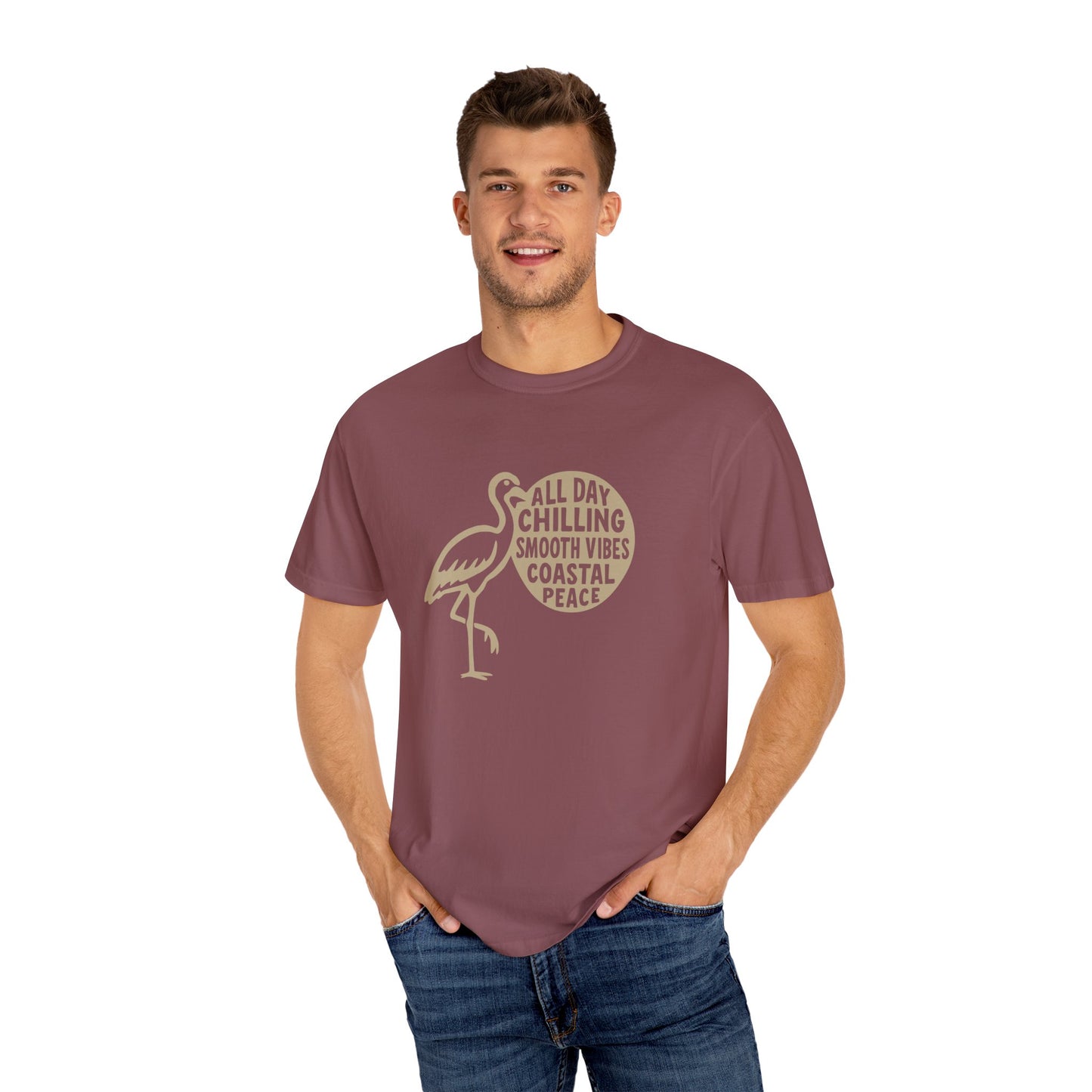 Coastal Vibes T-Shirt, Relaxed Fit Tee, Beachwear, Summer Apparel, Gift for Ocean Lovers, Unisex Graphic Shirt