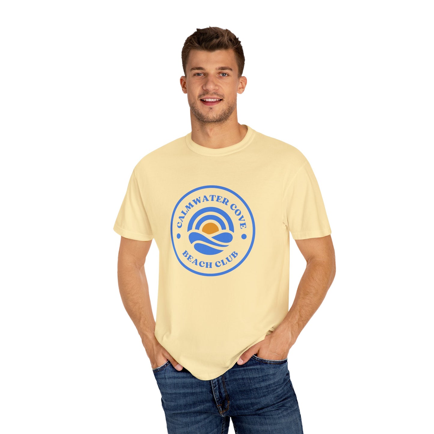 Unisex Beach Club T-Shirt, Summer Apparel, Coastal Style Tee, Gift for Beach Lovers, Vacation Essential Top