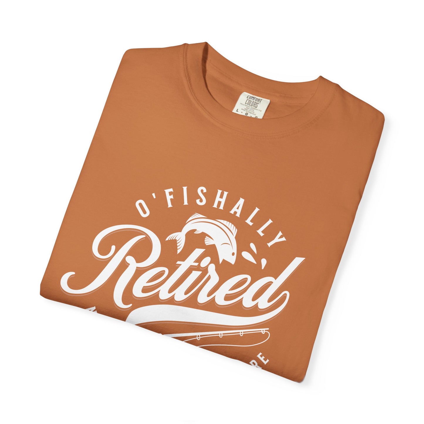 Retro Fishally Retired T-Shirt, Funny Retirement Gift, Unisex Tee for Fishermen, Ocean Lovers, Casual Wear, Birthday Gift