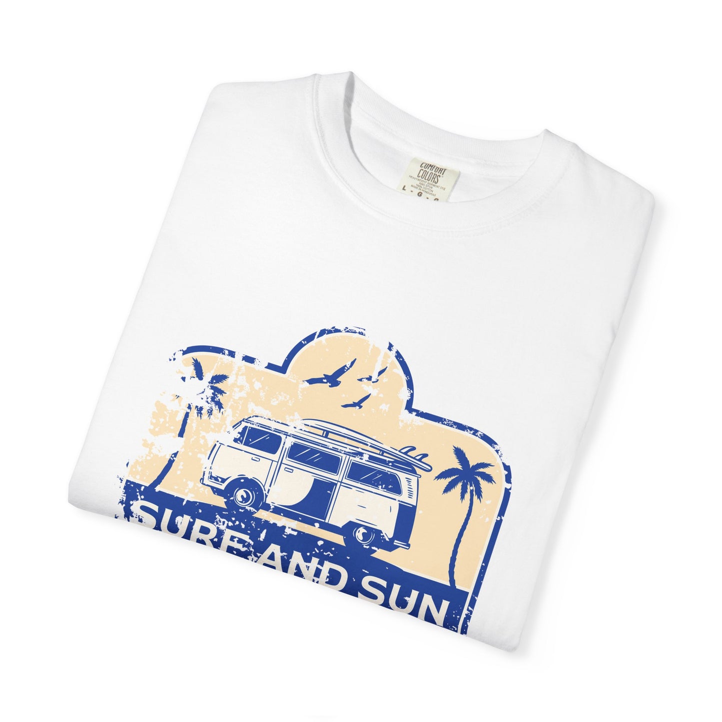Chill Vibes Surf T-Shirt, Unisex Beach Tee, Casual Summer Shirt, Surf and Sun Apparel, Vacation Clothing, Gift for Surf Lovers