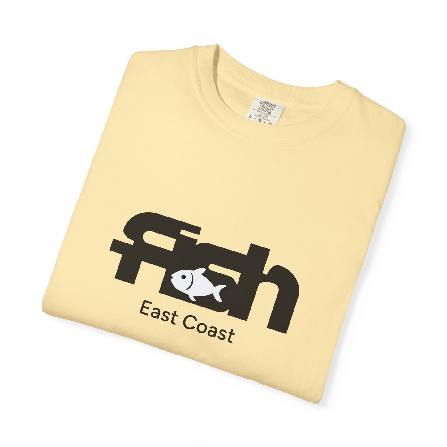 Fish East Coast Mens Graphic T-Shirt, Coastal Summer Tee, Fishing Gift, East Coast Apparel, Casual Beachwear