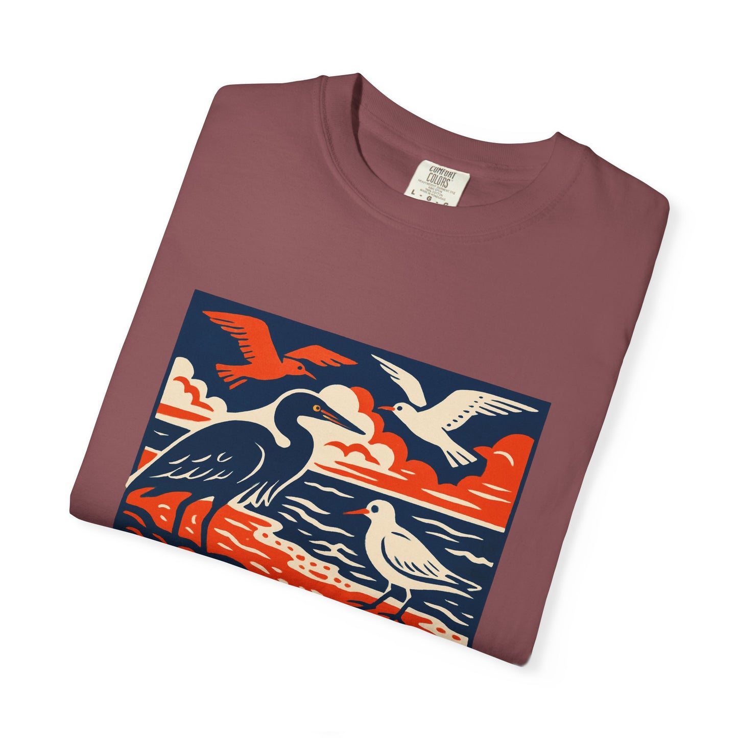 Nature-Inspired Unisex T-Shirt | Vintage Bird Design, Casual Wear, Gifts for Nature Lovers, Hiking Apparel, Outdoor Enthusiasts