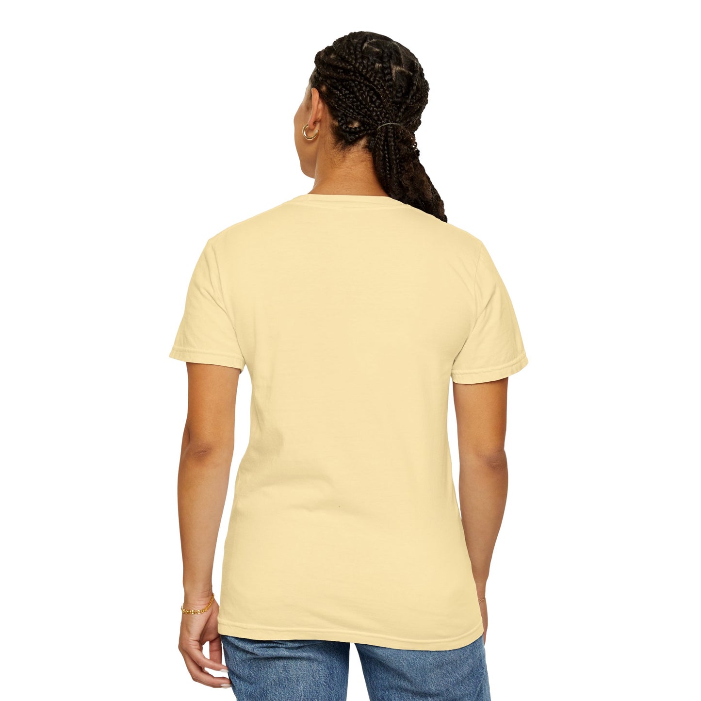 Bee Inspired Unisex Garment-Dyed T-Shirt | Nature Lover's Tee, Eco-Friendly Gift, Everyday Wear, Unique Bee Design, Spring/Summer Fashion