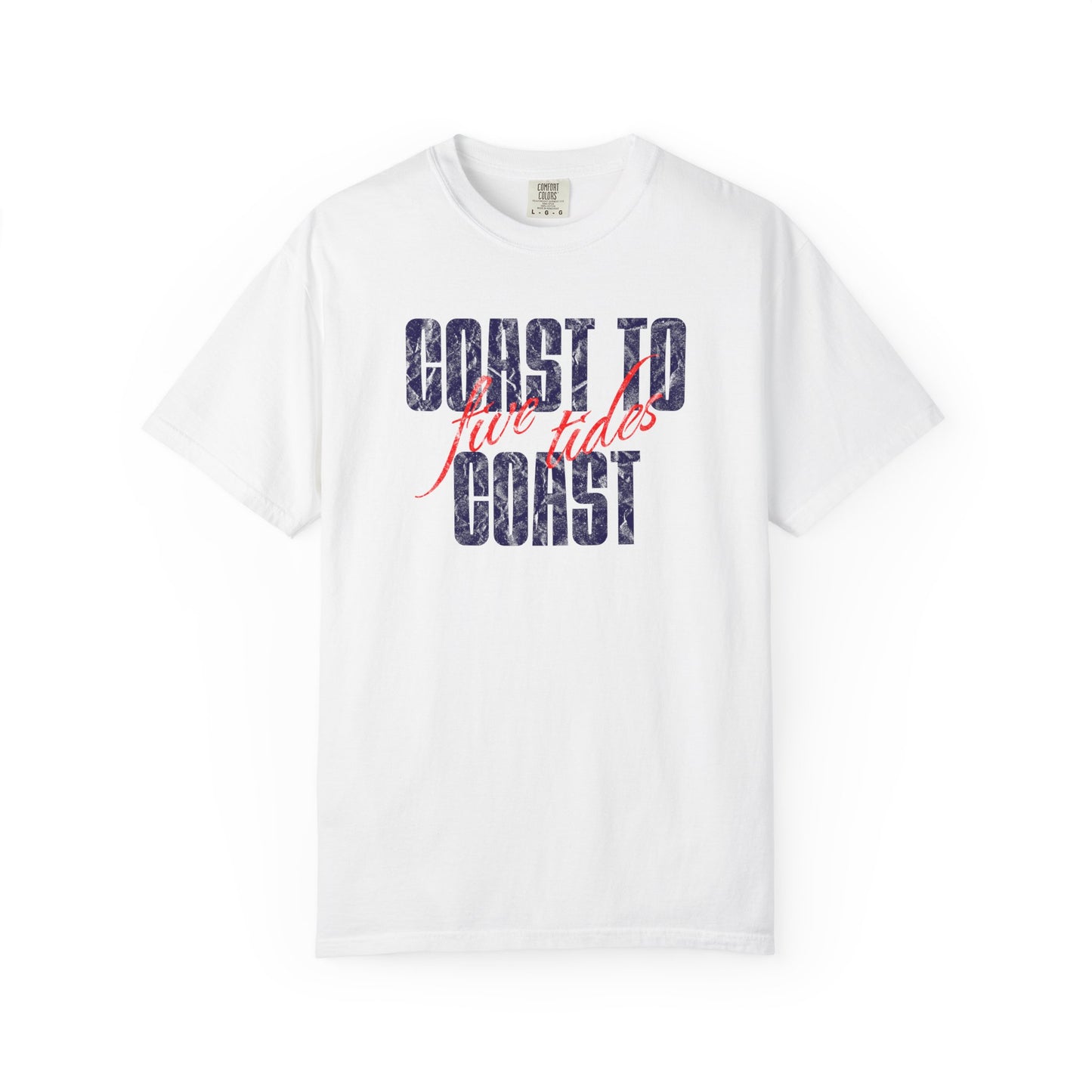 Coast to Coast T-Shirt, 100% Ring-Spun, Garment-Dyed Cotton