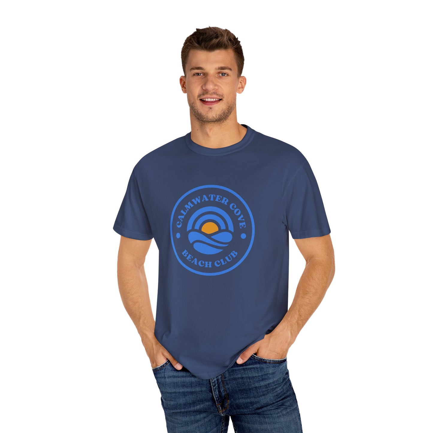 Unisex Beach Club T-Shirt, Summer Apparel, Coastal Style Tee, Gift for Beach Lovers, Vacation Essential Top