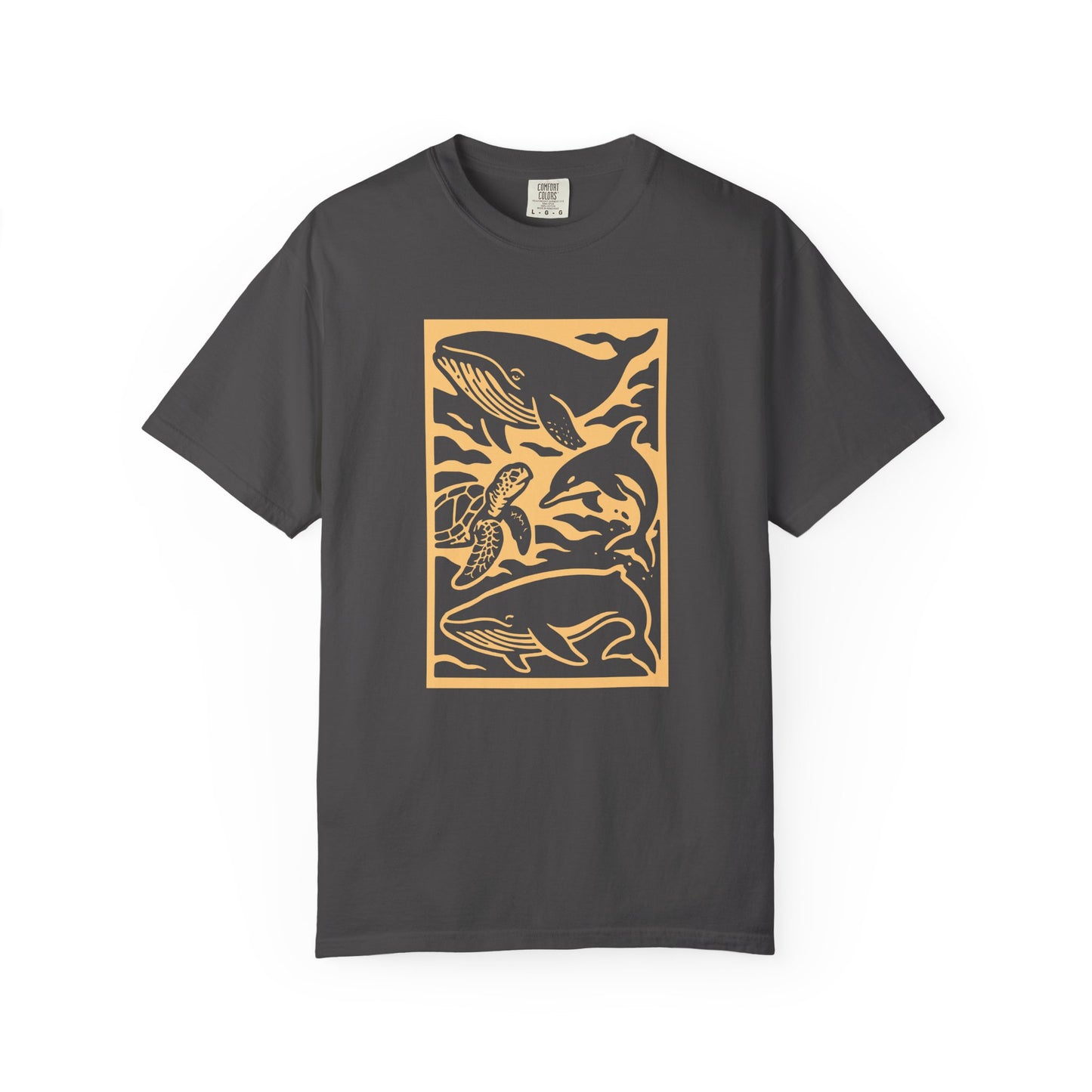 Eco Marine Life Garment-Dyed T-Shirt