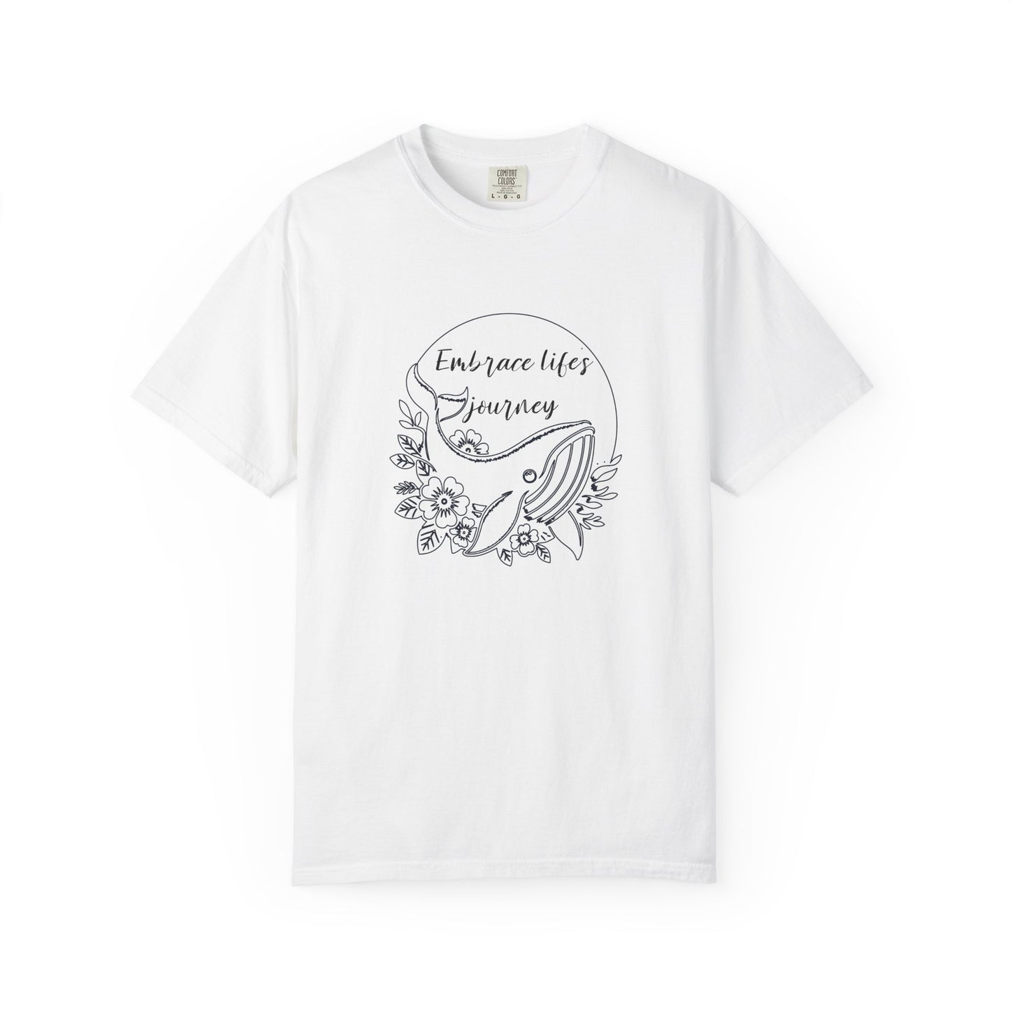 Embrace Life's Journey Garment-Dyed T-Shirt, 100% Ring-Spun Cotton