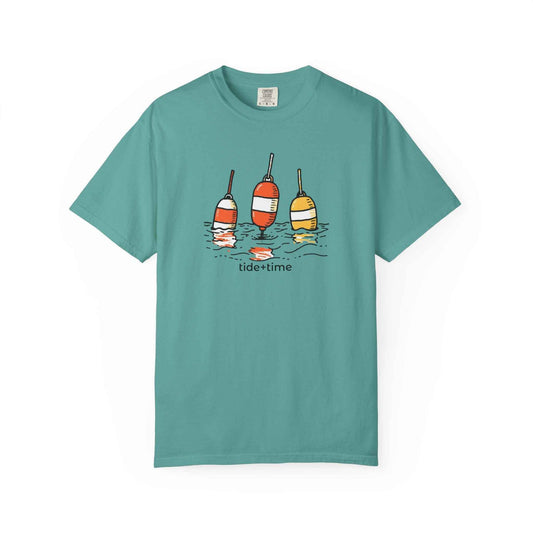 Beach Buoy Graphic Summer T-Shirt - Casual Coastal Beach Style Tee