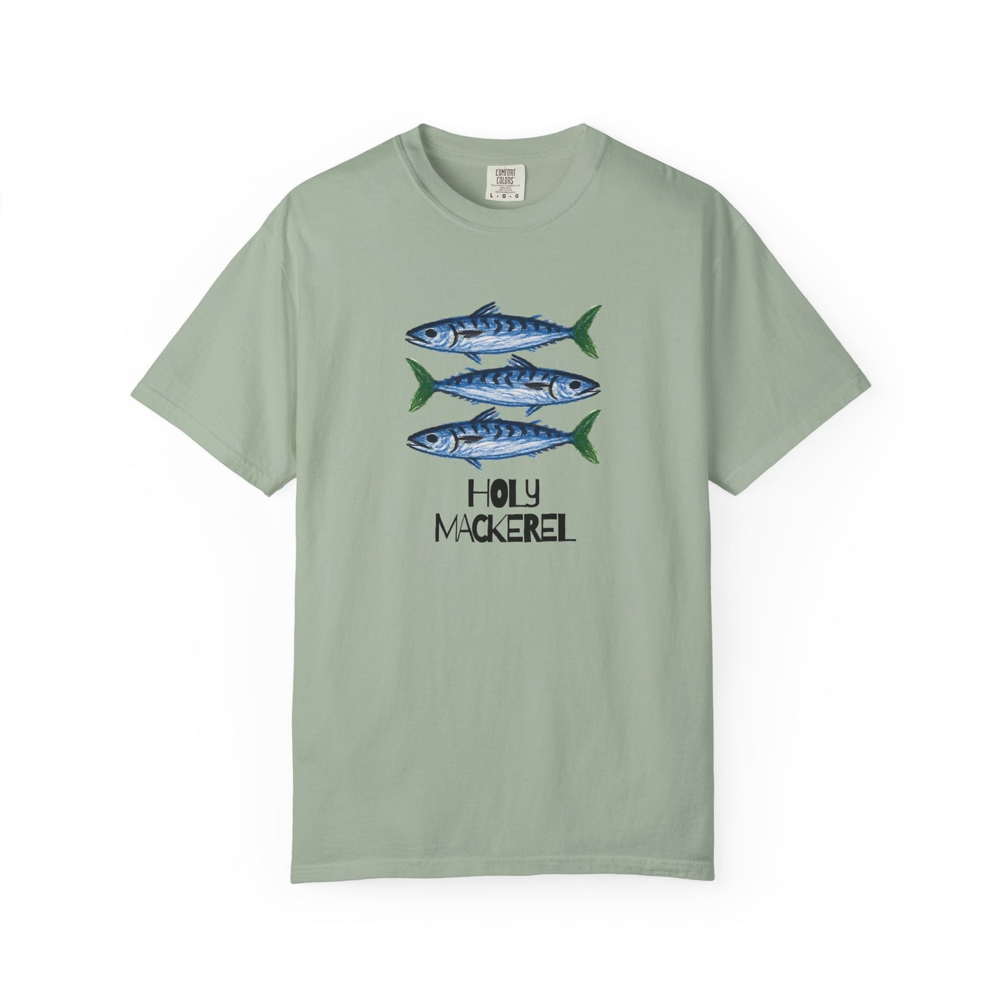 Holy Mackerel T-Shirt 100% Ring-Spun Garment-Dyed Cotton