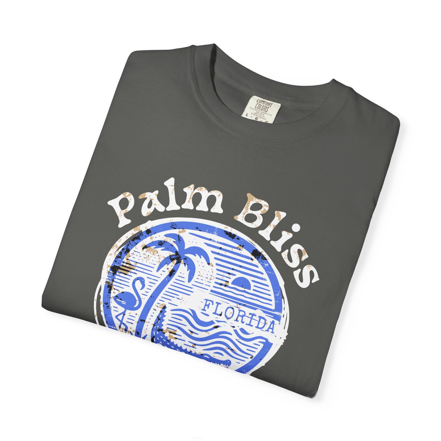 Palm Bliss Wildlife Oasis T-Shirt, Unisex Beach Shirt, Summer Vacation Tee, Gift for Ocean Lovers, Florida Apparel