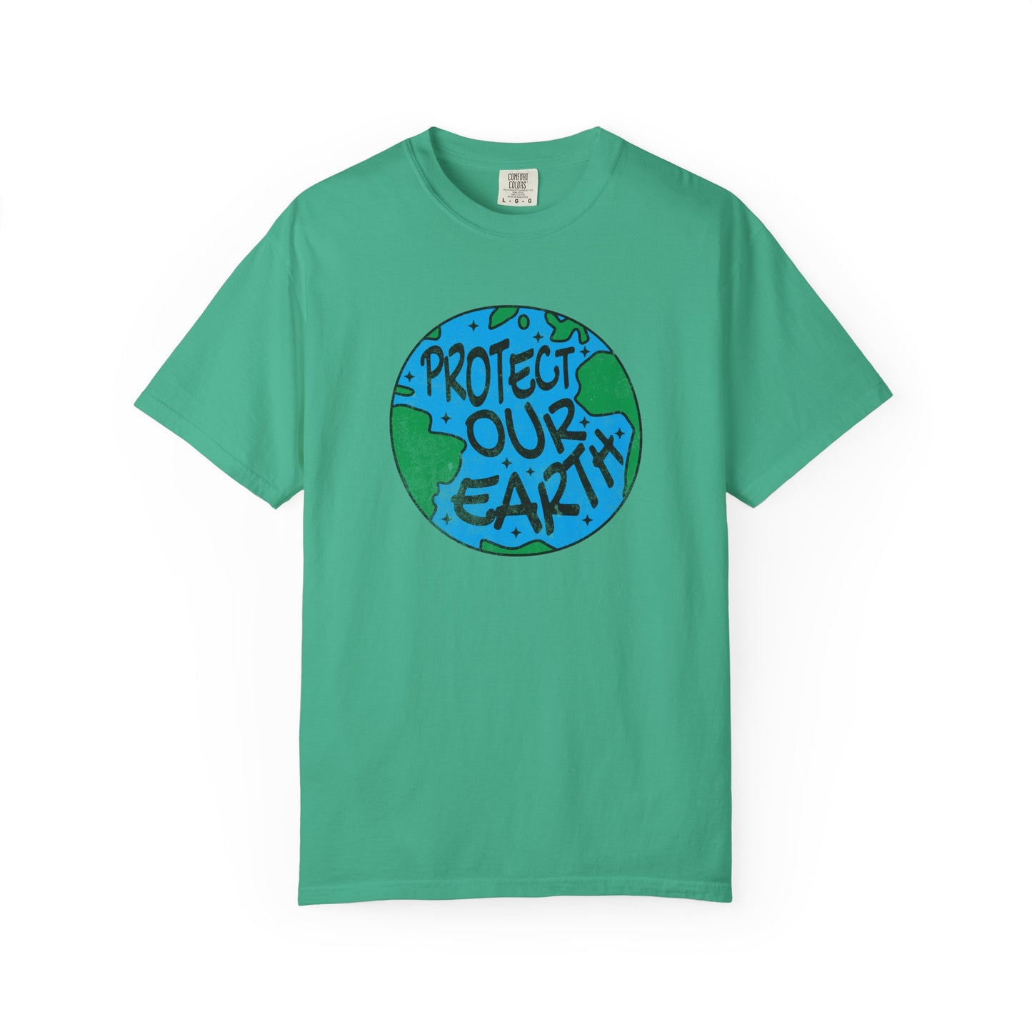 Protect Our Earth T-Shirt, 100% Ring-Spun Garment-Dyed Cotton