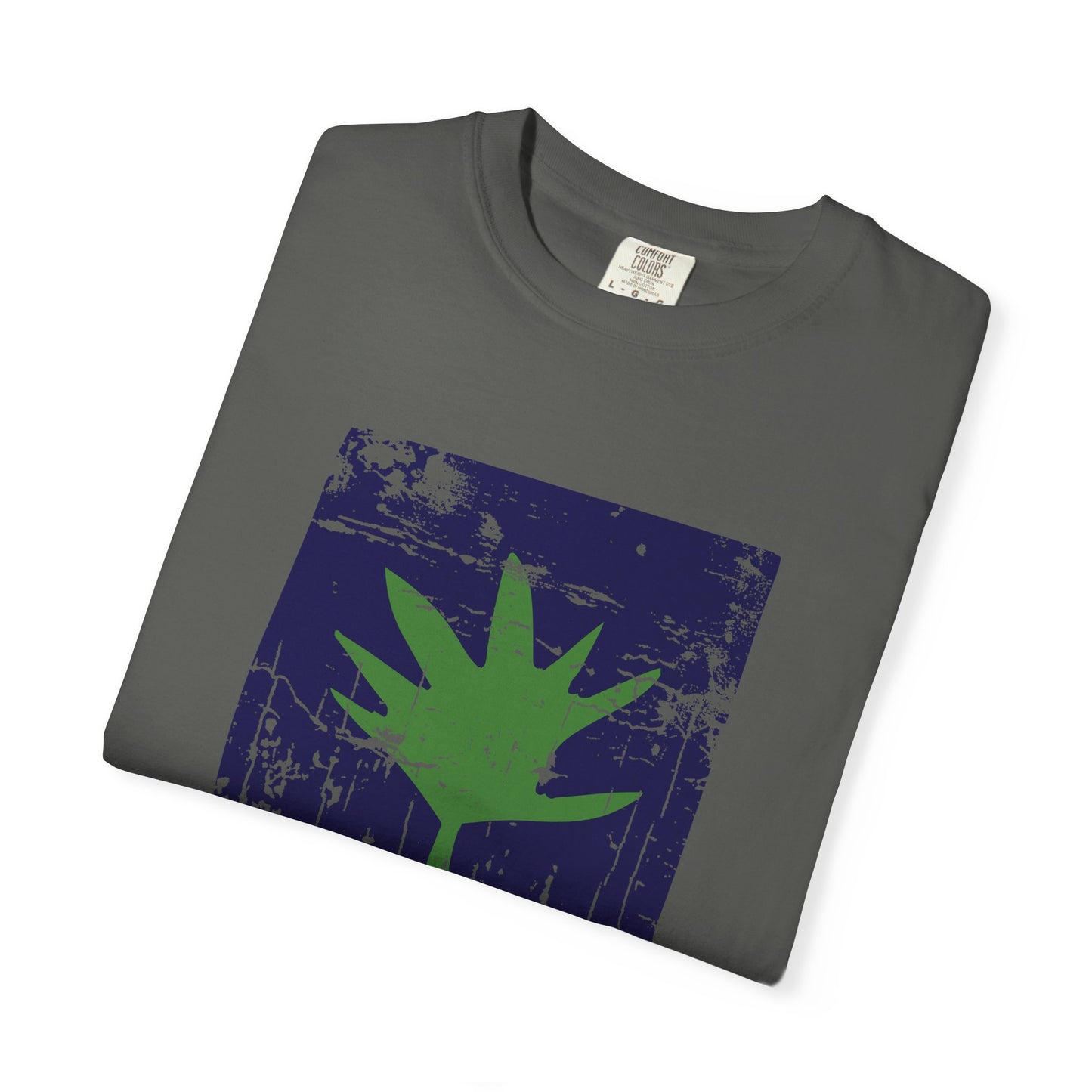 Nature-Inspired T-Shirt, Earth Day Garment-Dyed Apparel, Relaxed Fit Fashion