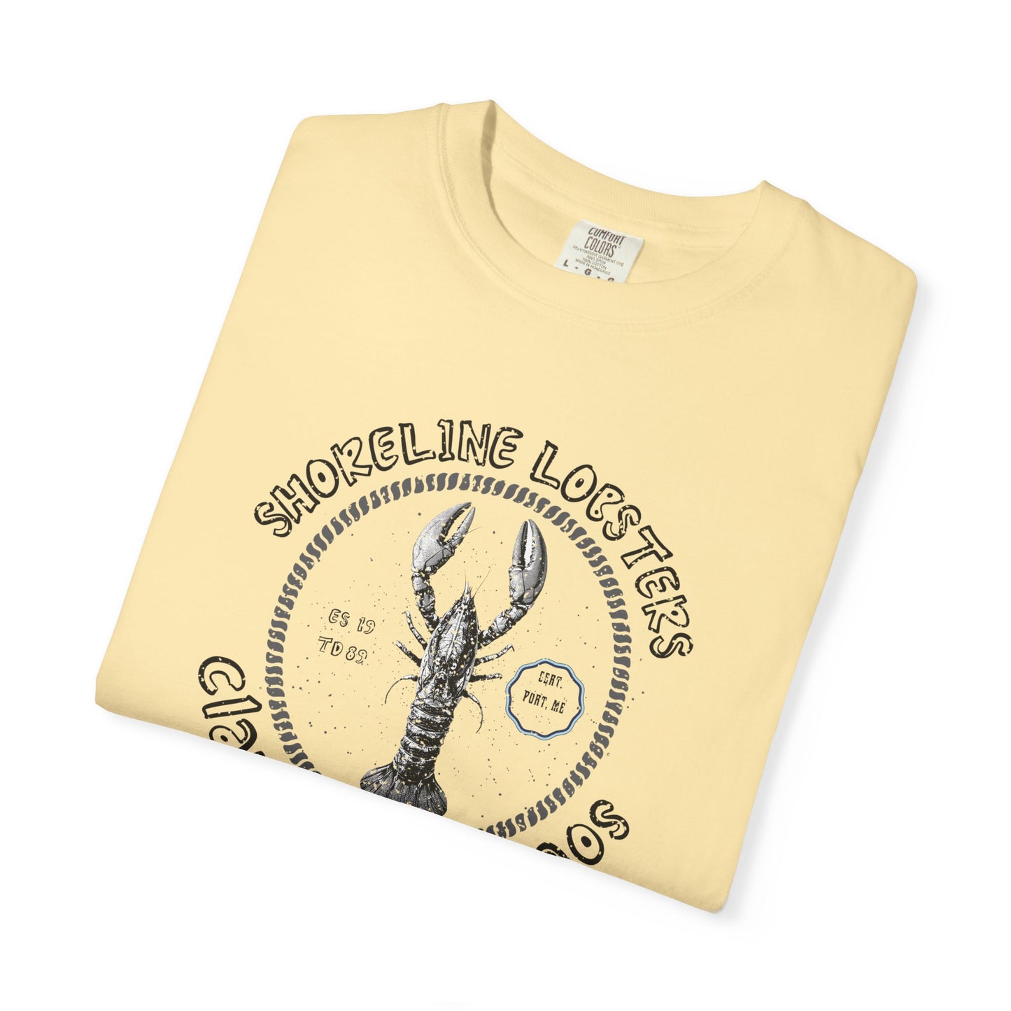 Claws And Chaos T-Shirt, 100% Ring-Spun Garment-Dyed Cotton