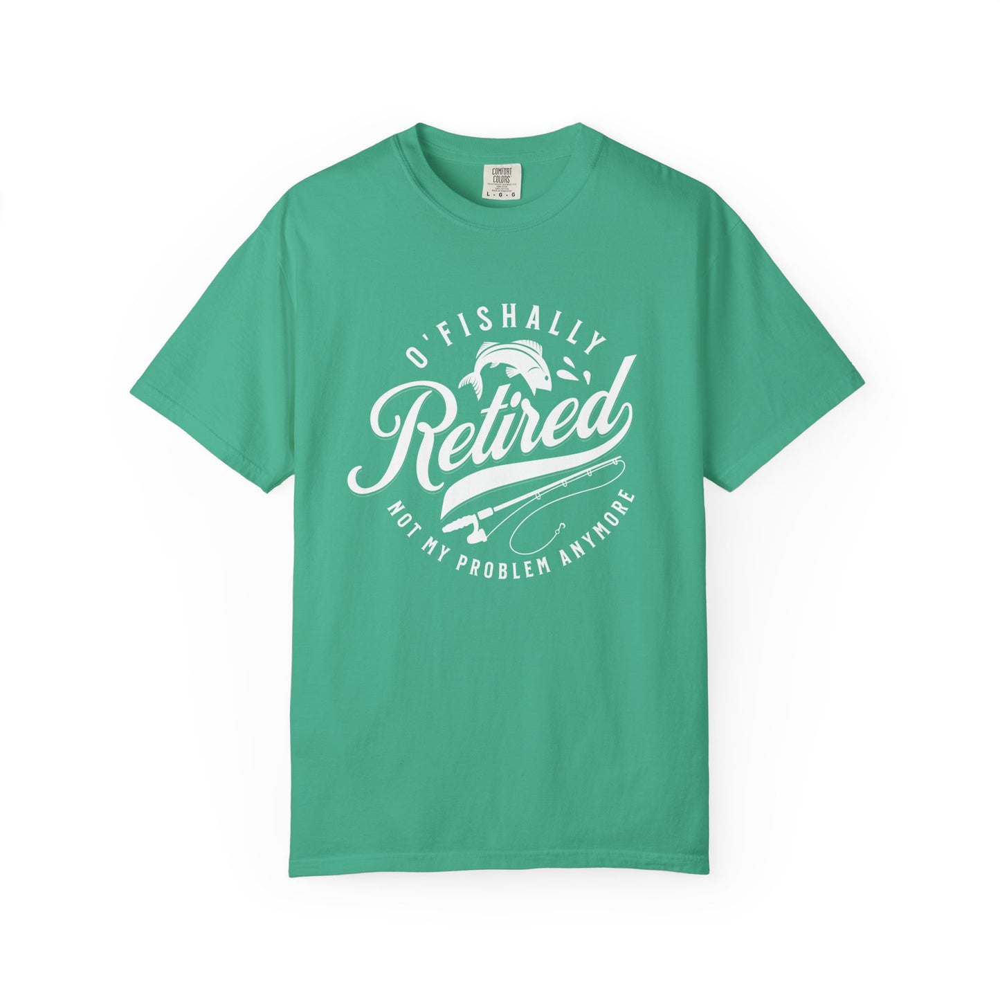 Retro Fishally Retired T-Shirt, Funny Retirement Gift, Unisex Tee for Fishermen, Ocean Lovers, Casual Wear, Birthday Gift