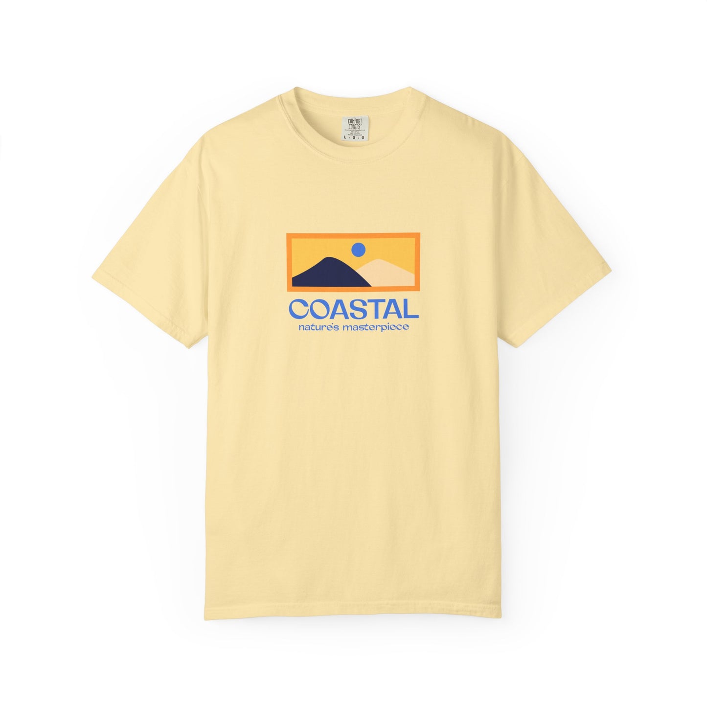 Coastal Nature Masterpiece T-Shirt, Beach Vibes Shirt, Summer Apparel, Gift for Nature Lovers, Casual Everyday Top