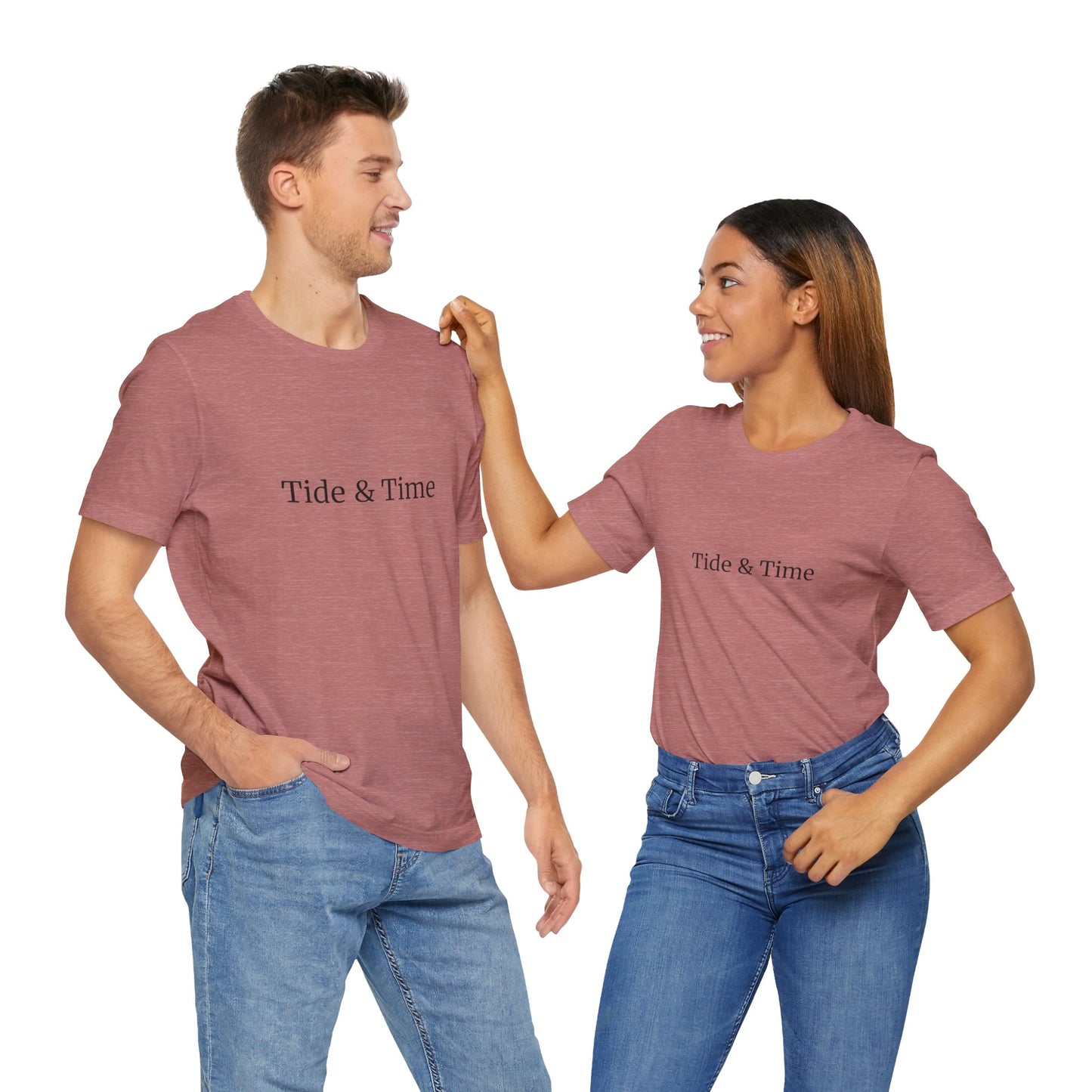 Tide Sand Time Unisex Beachwear Tee, Gift for Travelers, Vacation Outfit, Trending Store, Summer T-Shirt, Comfy T-Shirt, Cool Tee