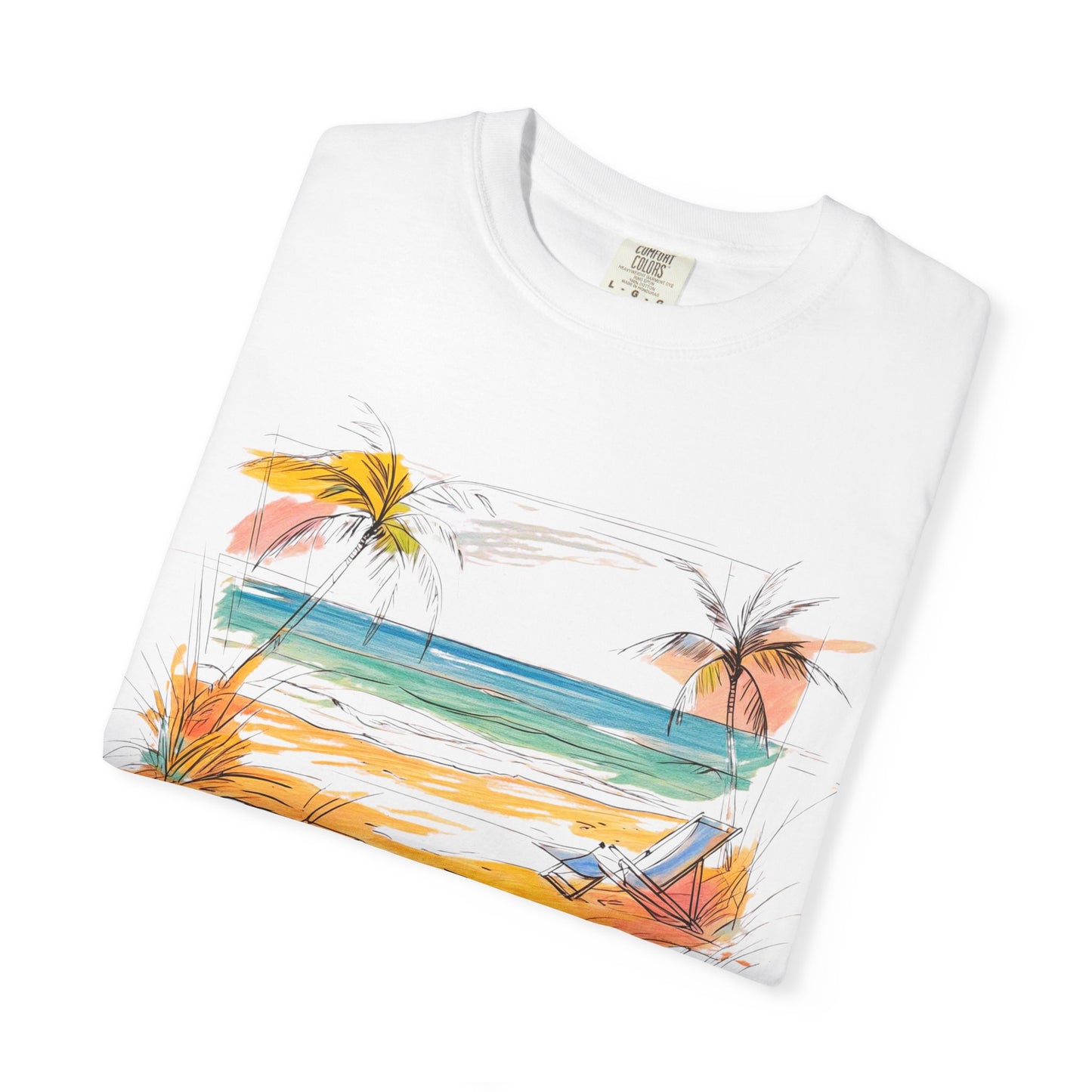 Summer Vacancy On The Cape, 100% Ring-Spun Garment-Dyed Cotton