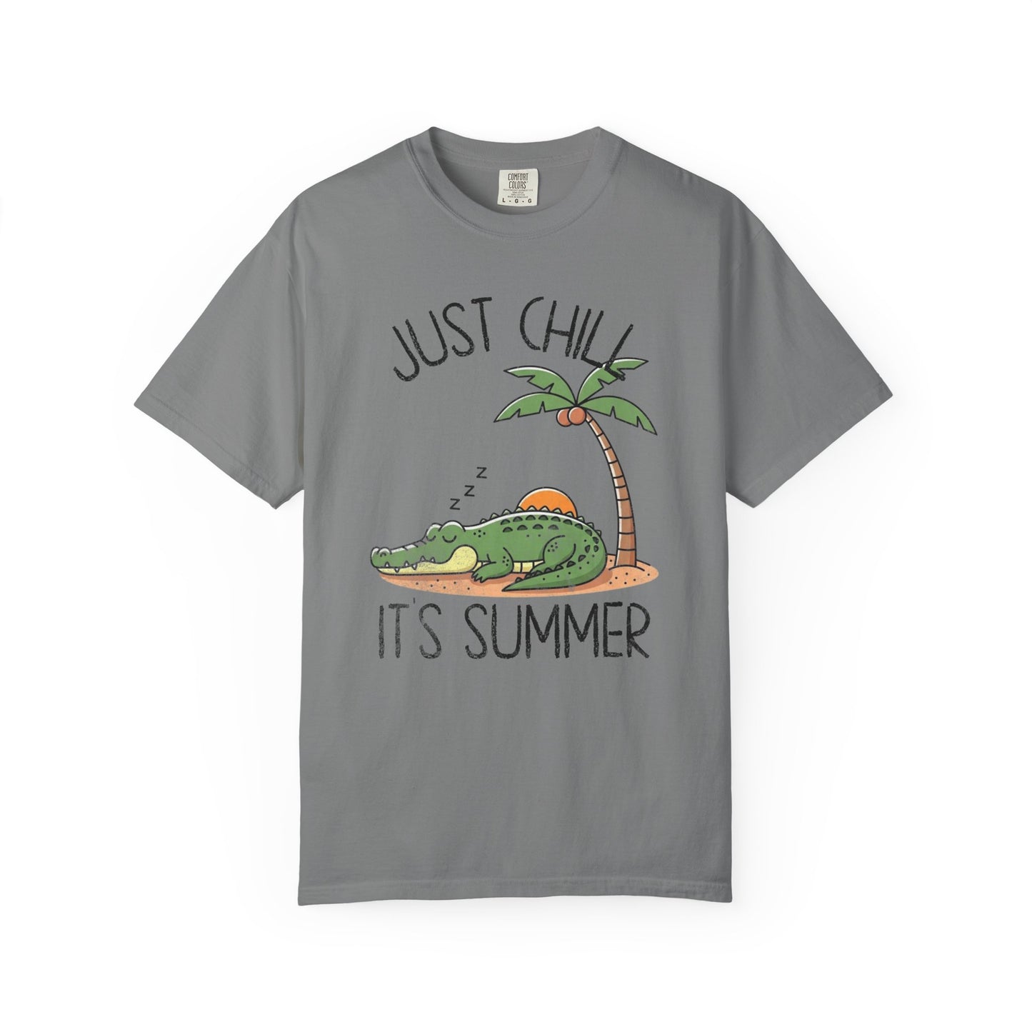 Just Chill Summer T-Shirt, 100% Ring-Spun Garment-Dyed Cotton