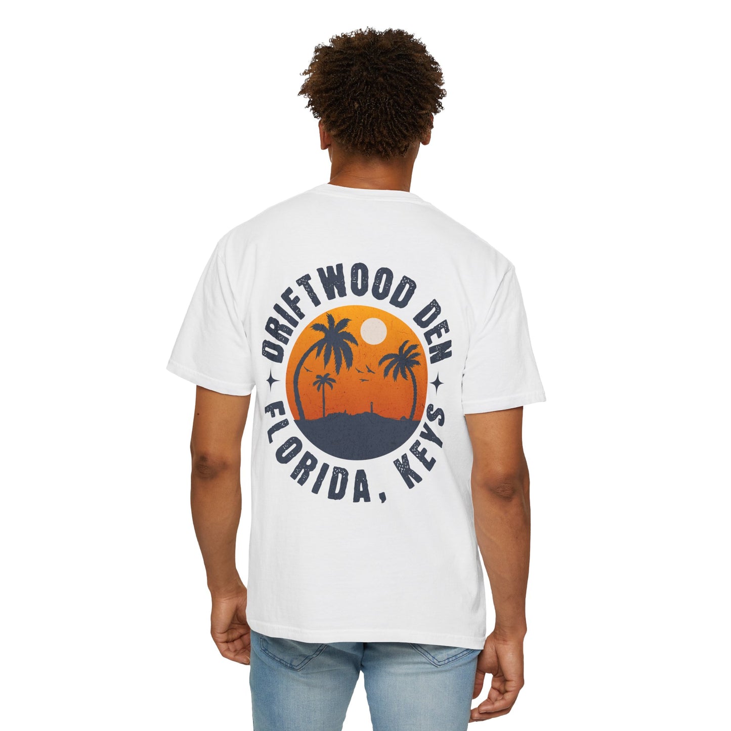 Driftwood Den Florida Keys T-Shirt, Beach Shirt, Summer Wear, Vacation Apparel, Gift for Travelers