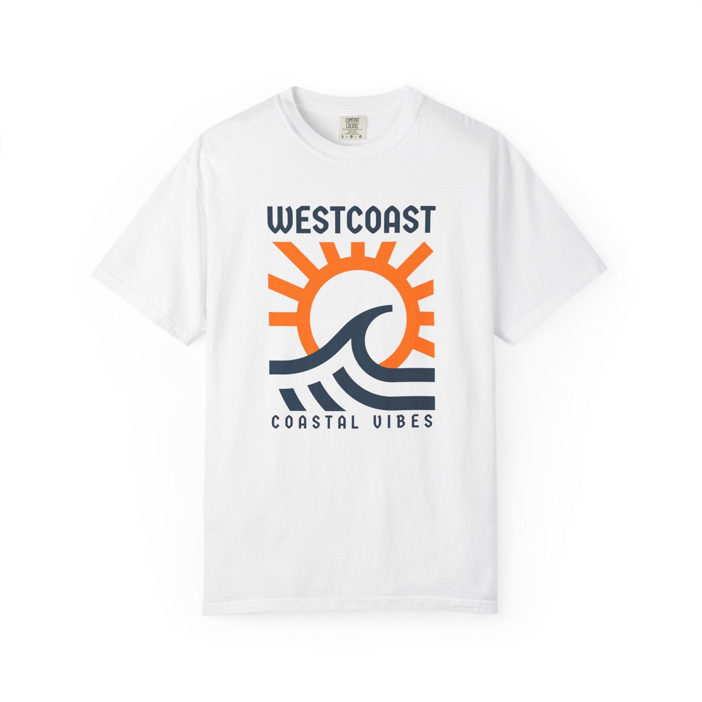 Westcoast Vibes T-Shirt, Summer Essentials, Gift for Beach Lovers, Casual Wear, Trendy Tee, Vacation Outfit