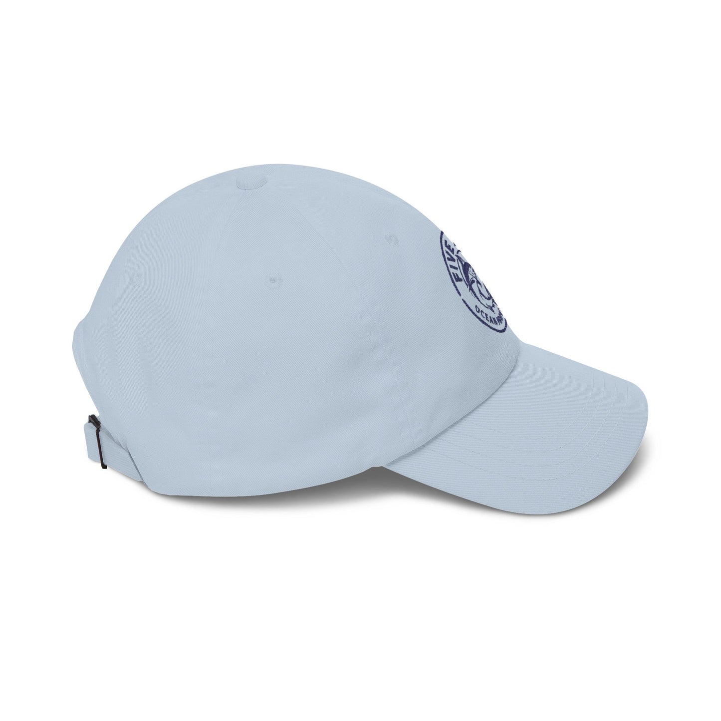 Five Tides Fishing Dad Cap – Vintage Marlin Ocean Provisions Embroidered Baseball Hat