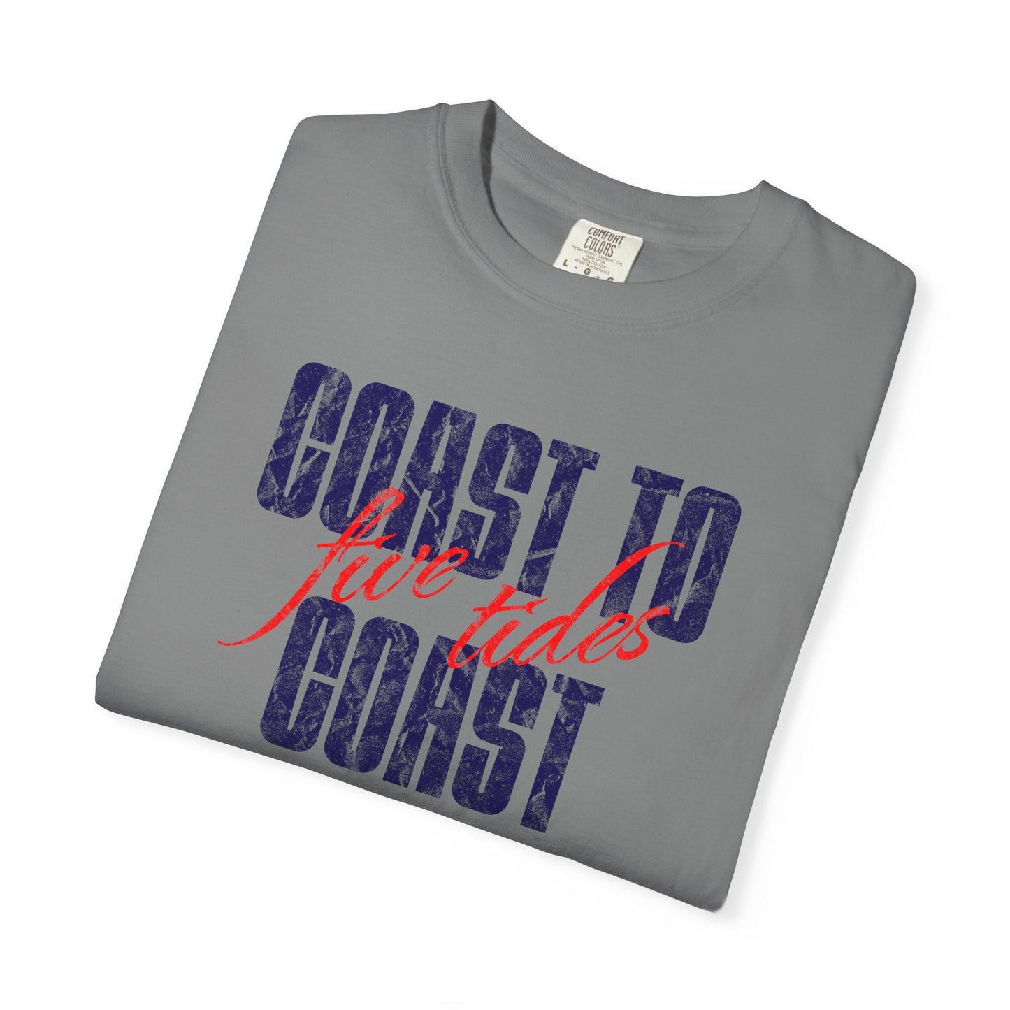 Coast to Coast T-Shirt, 100% Ring-Spun, Garment-Dyed Cotton