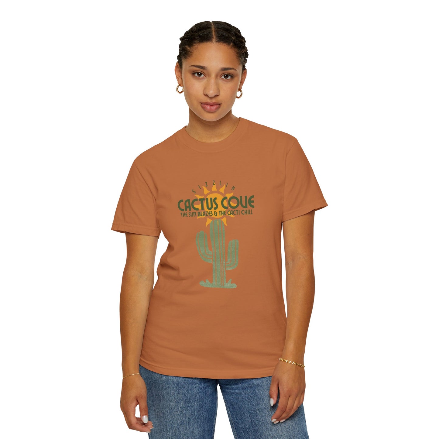 Cactus Cove T-Shirt, Fun Summer Tee, Unisex Casual Wear, Desert Vibe Shirt, Perfect Gift for Nature Lovers