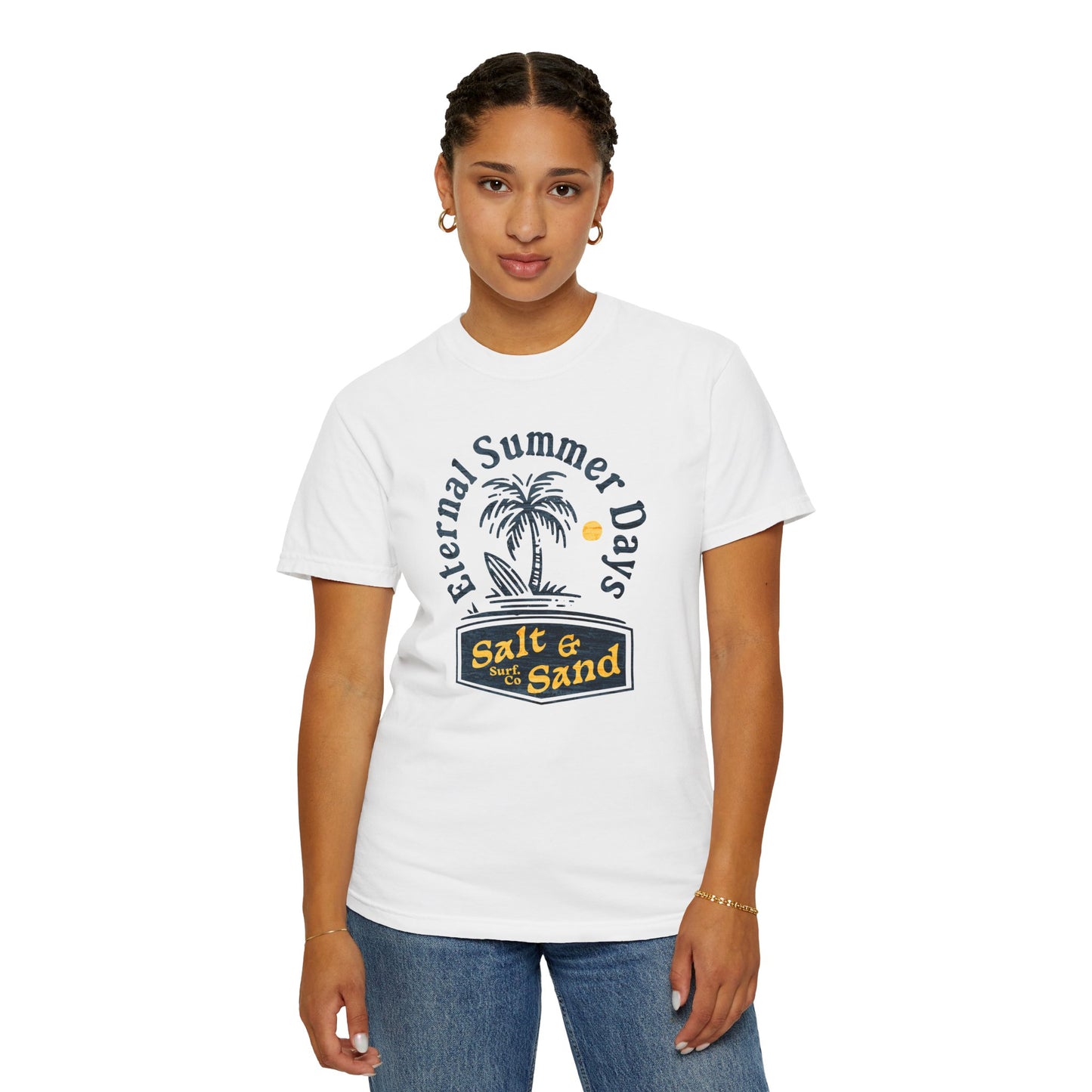 Eternal Summer Days T-Shirt, Beachwear Tee, Vacation Shirt, Unisex Summer Top, Gift for Beach Lovers